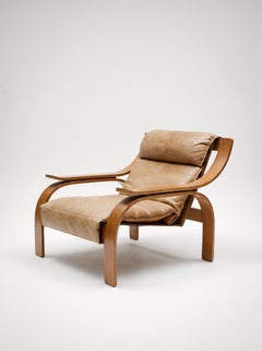 Marco Zanuso “Woodline” Model 722 Lounge Chair for Cassina - Italy - 1964