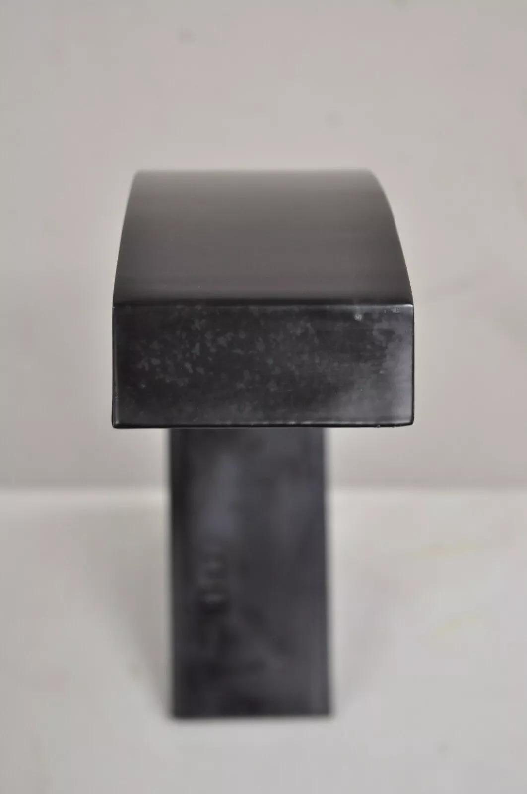 Metal Marco Zotta Arcobaleno Black Desk Lamp for CIL Roma Italy 1970's Italian Modern For Sale