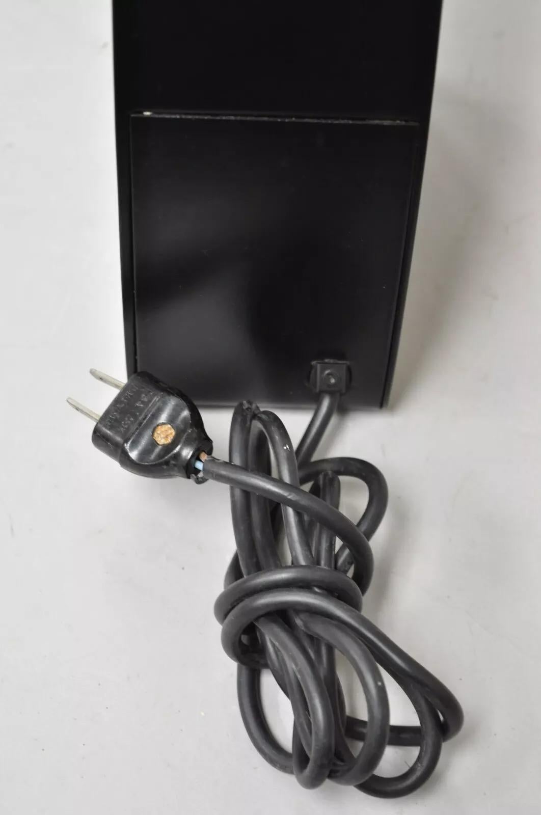 Marco Zotta Arcobaleno Black Desk Lamp for CIL Roma Italy 1970's Italian Modern For Sale 2