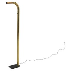 Marco Zotta 'Oca' Brass Floor Lamp for Eleusi, 1980s