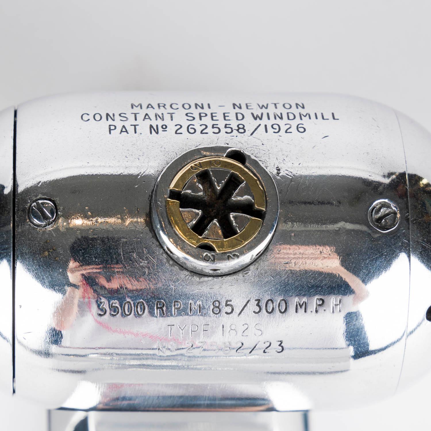 Propulseur de moulin à vent à vitesse constante de type Marconi-Newton, daté de 1926. en vente 4