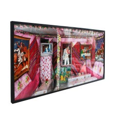 Marcos López - "Restaurante en Feria Boliviana", 2010