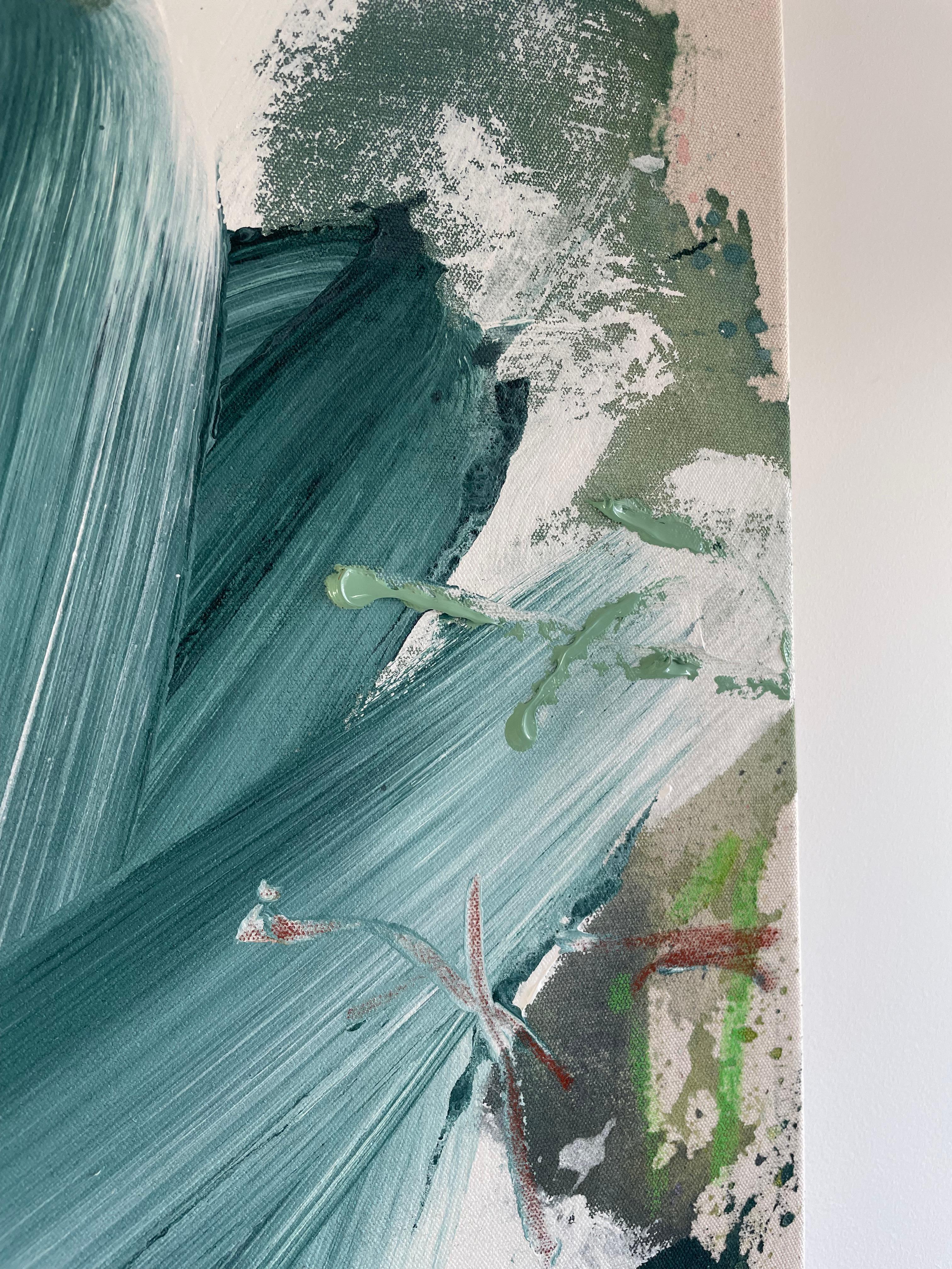 ABSTRACT Peinture L'artiste contemporain britannique Marcus Aitken 2023 en vente 2
