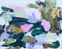 ABSTRACT Peinture L'artiste contemporain britannique Marcus Aitken 2023