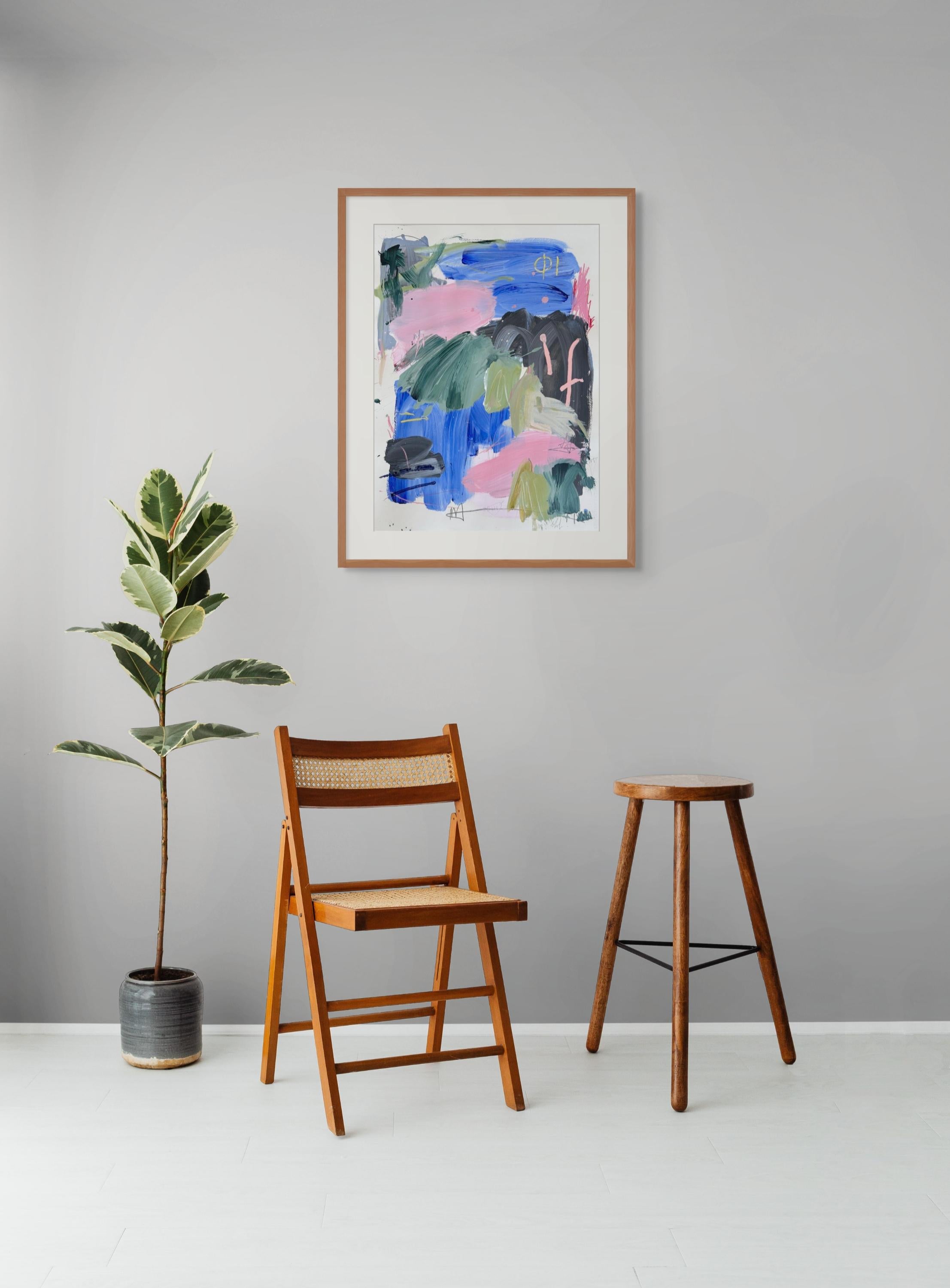 Alter02 (Abstrakte Malerei) – Painting von Marcus Aitken