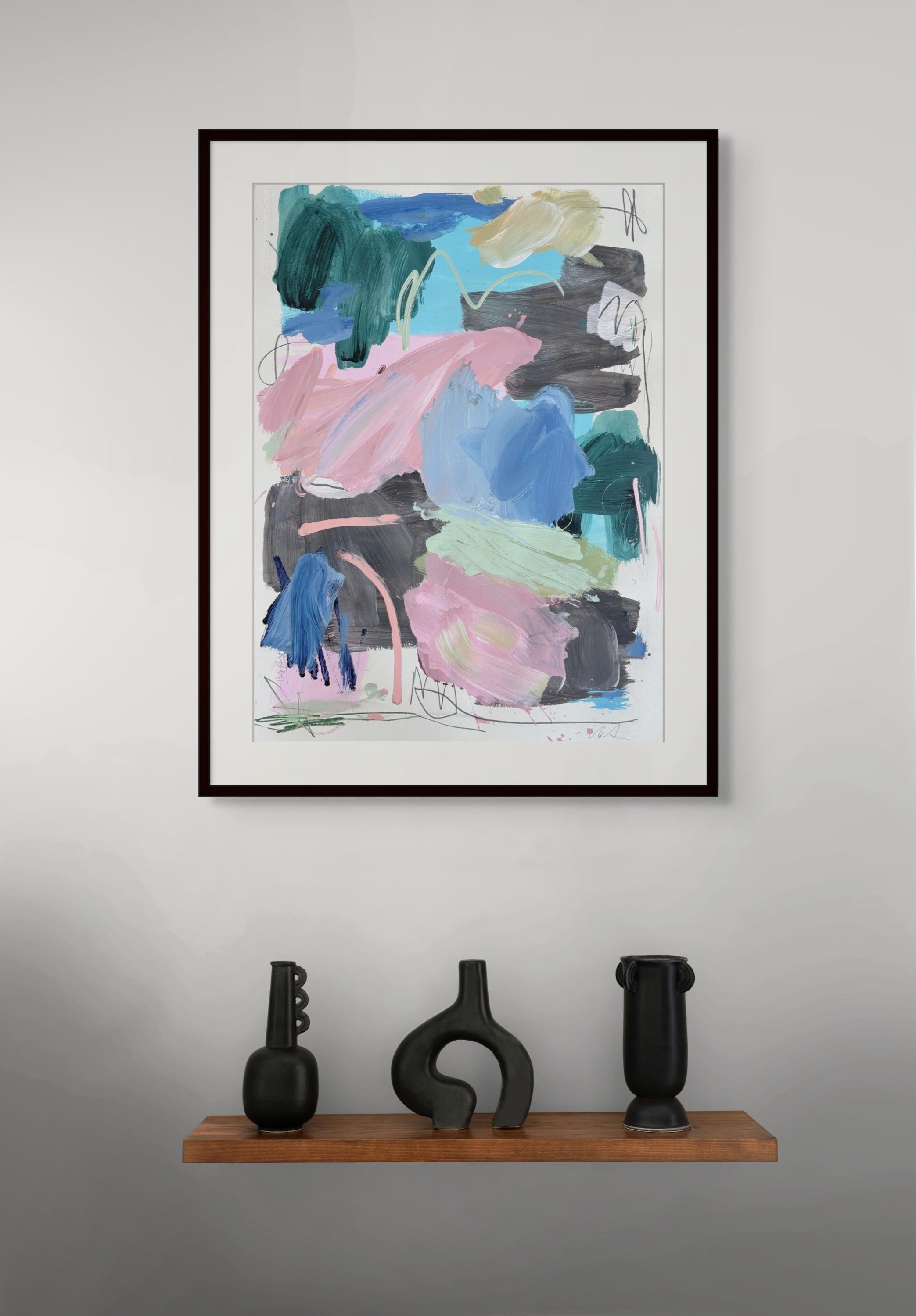 Alter03 (Peinture abstraite) - Painting de Marcus Aitken