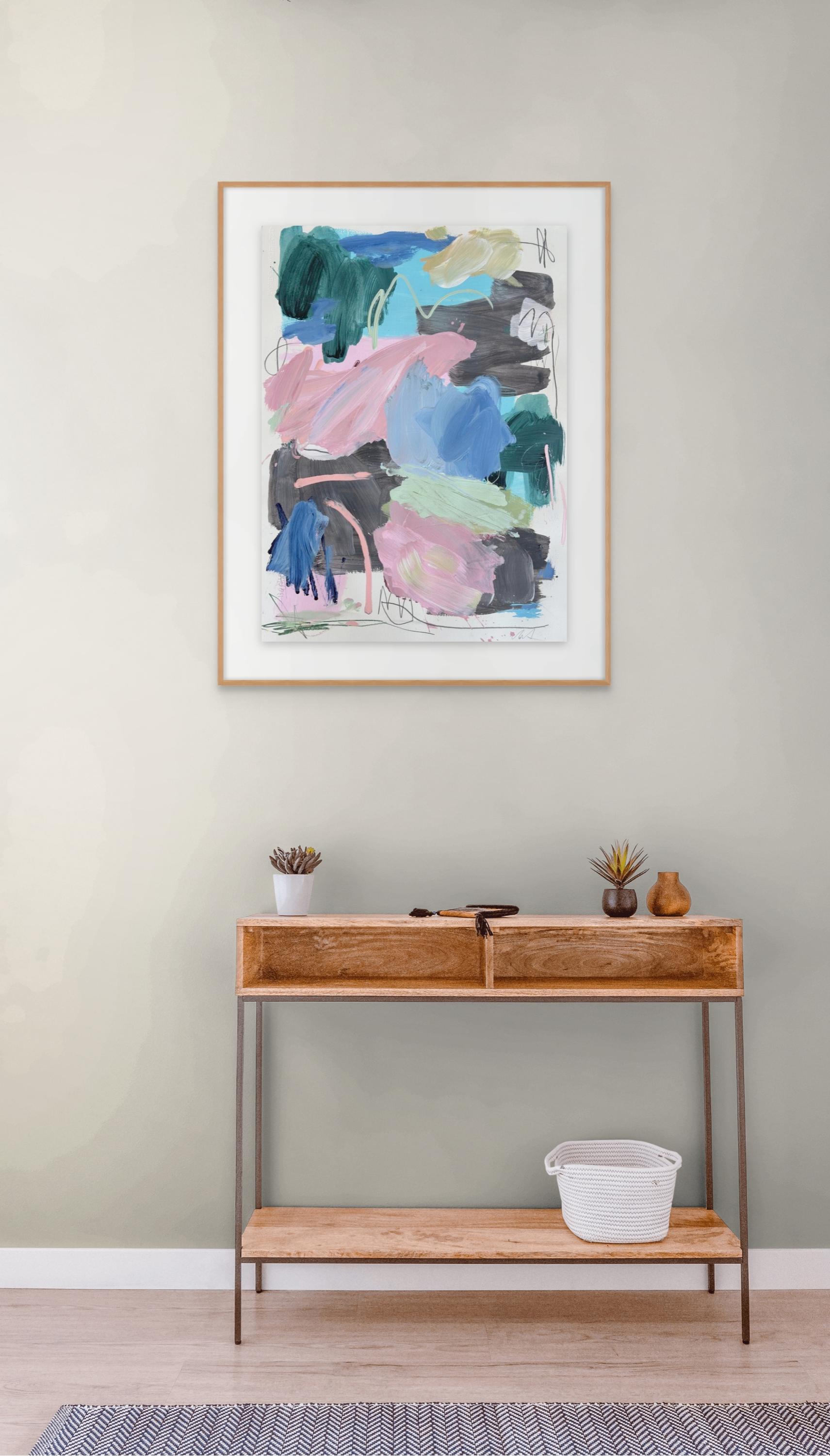 Alter03 (Peinture abstraite) - Abstrait Painting par Marcus Aitken