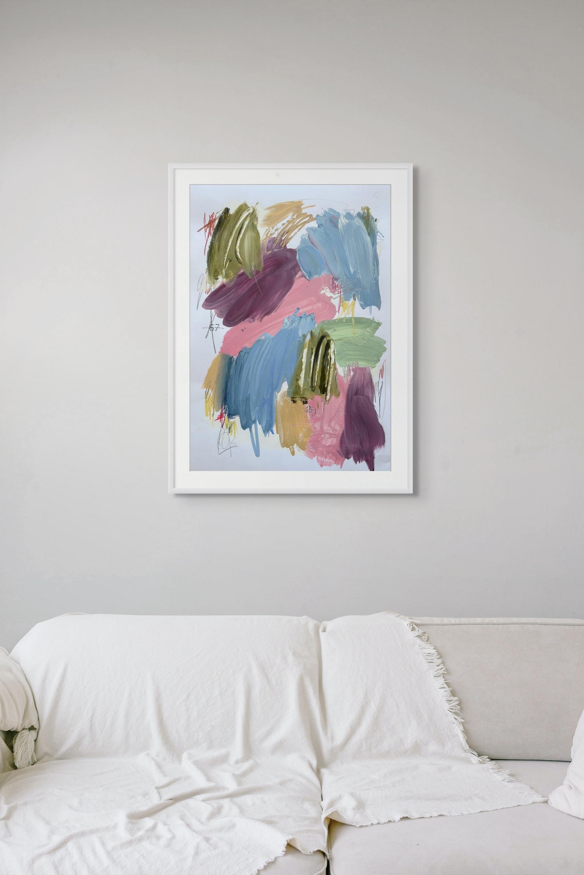 Alter06 (Abstrakte Malerei) – Painting von Marcus Aitken