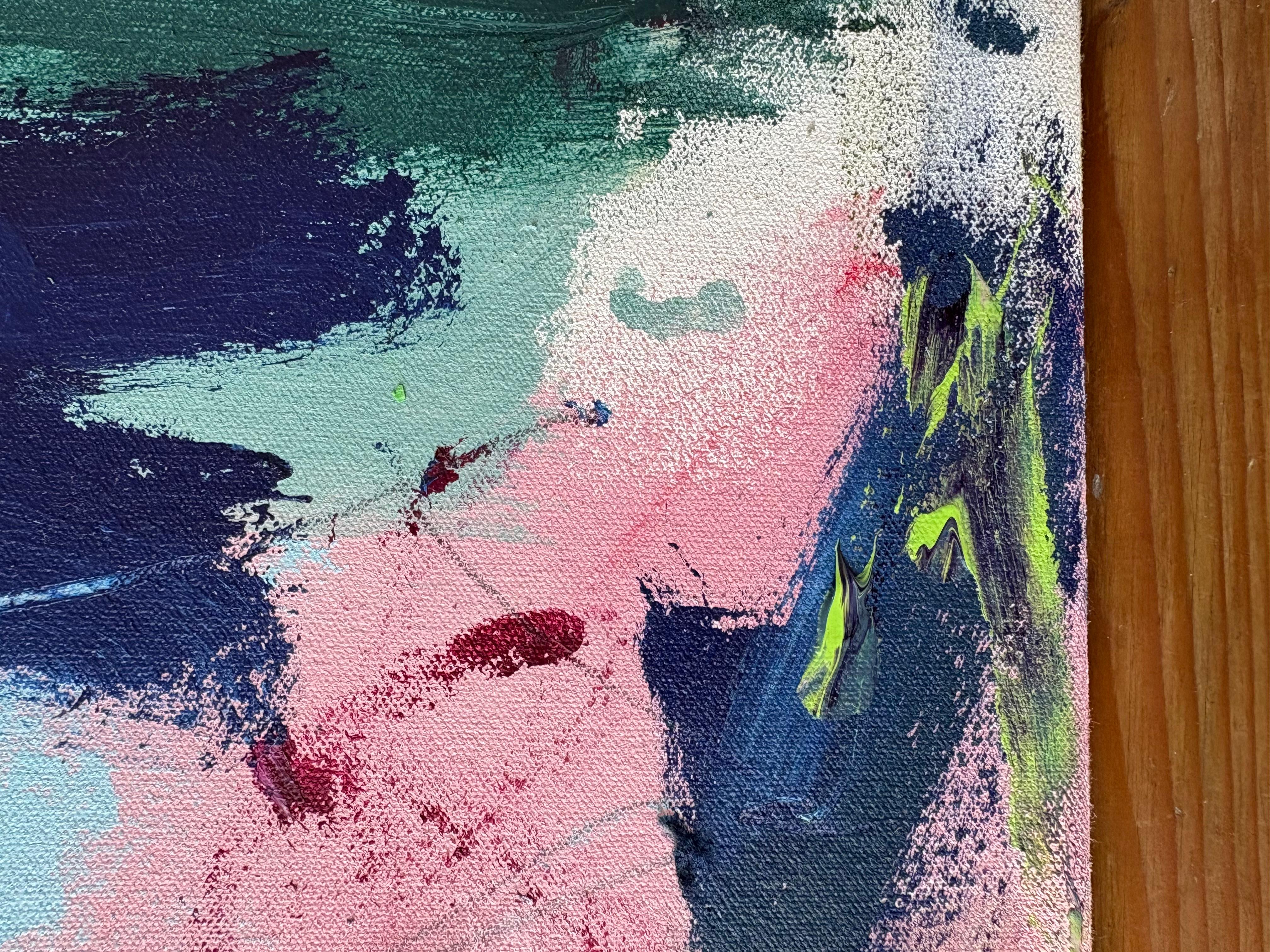 Feather duster (Abstract painting) For Sale 2