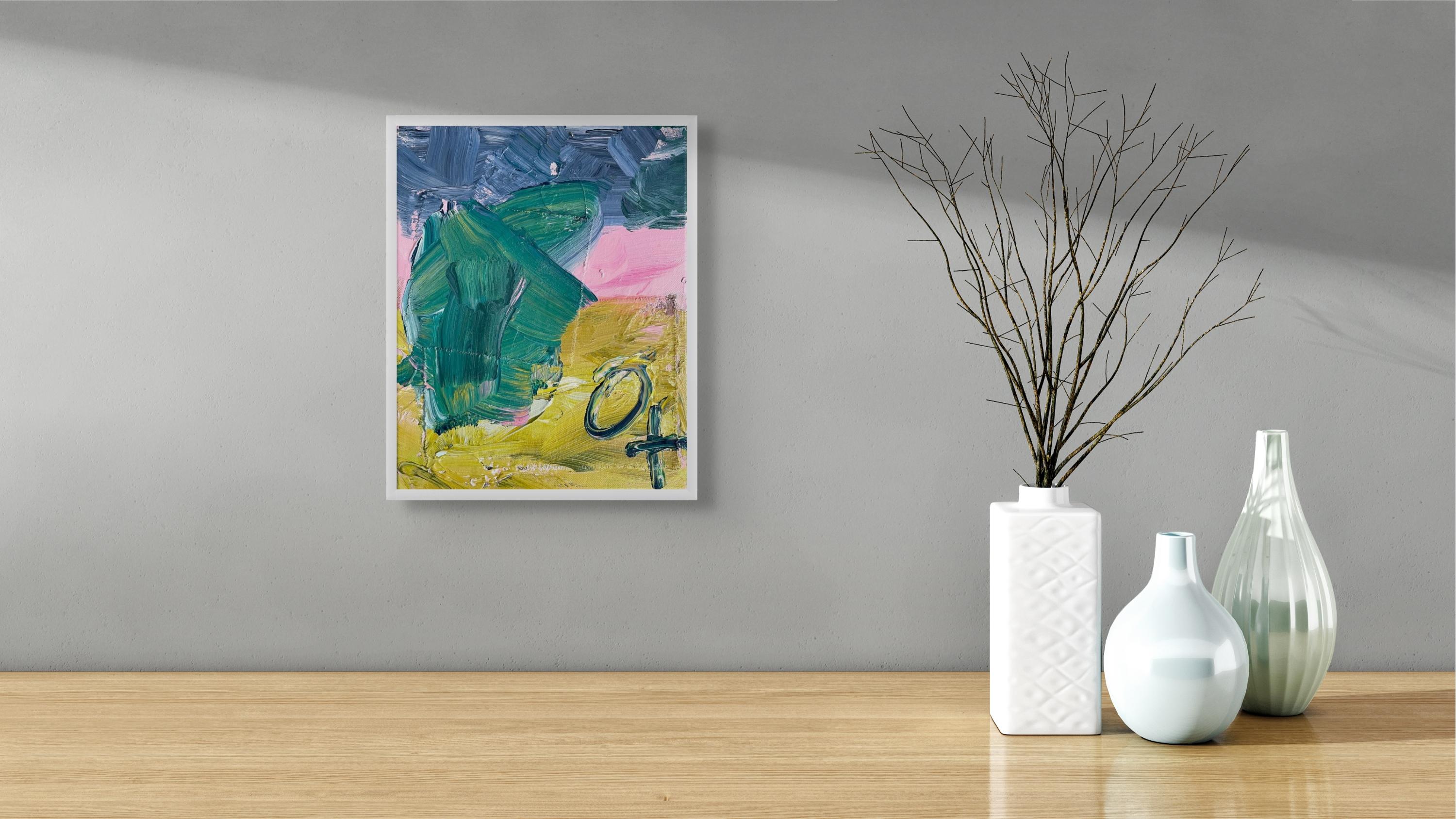 Flowers (Abstract Painting) For Sale 2