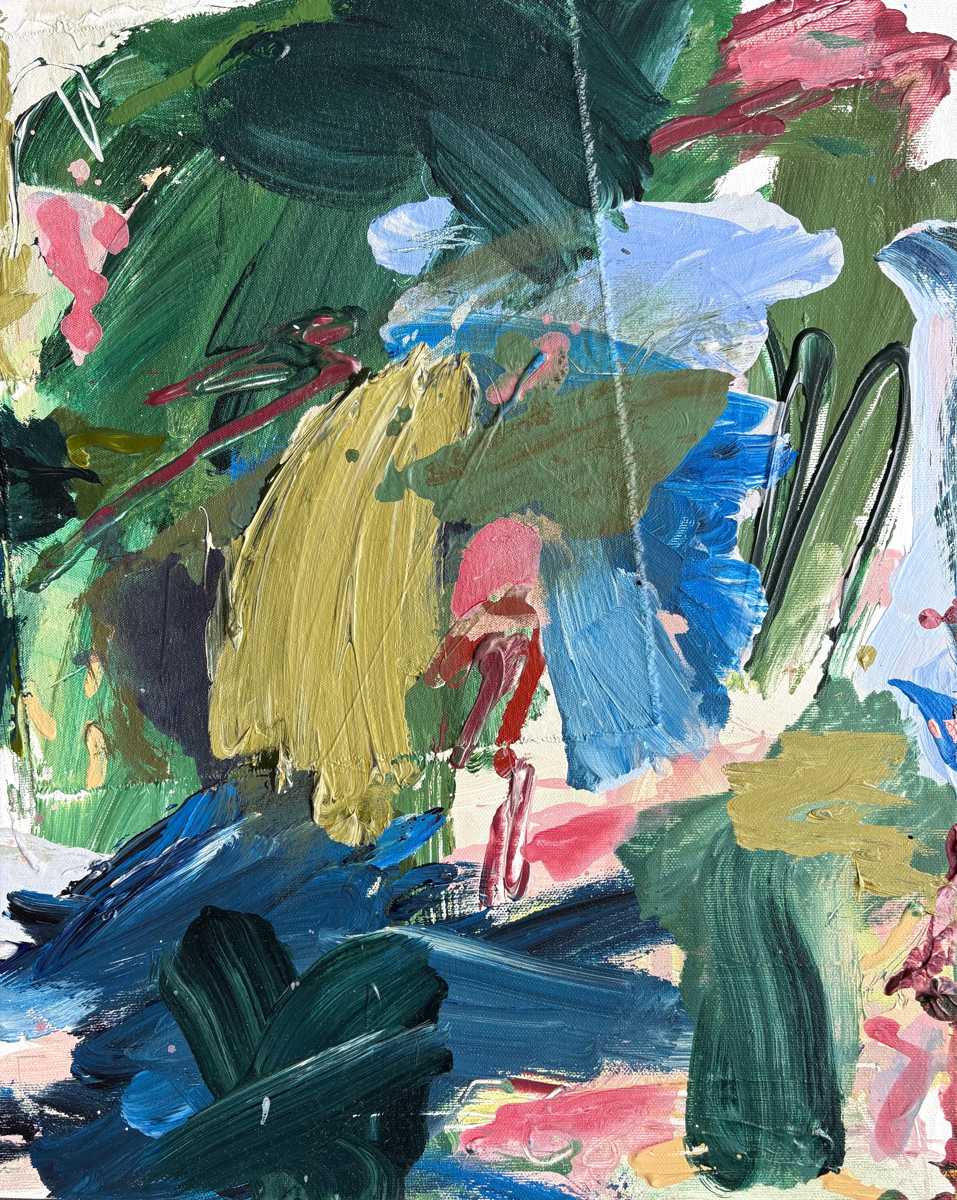 Marcus Aitken is a contemporary British artist renowned for his dynamic, gestural abstract paintings, which blend intuitive process with sophisticated technique. 

His unique background in graphic and media design gives him what he calls 