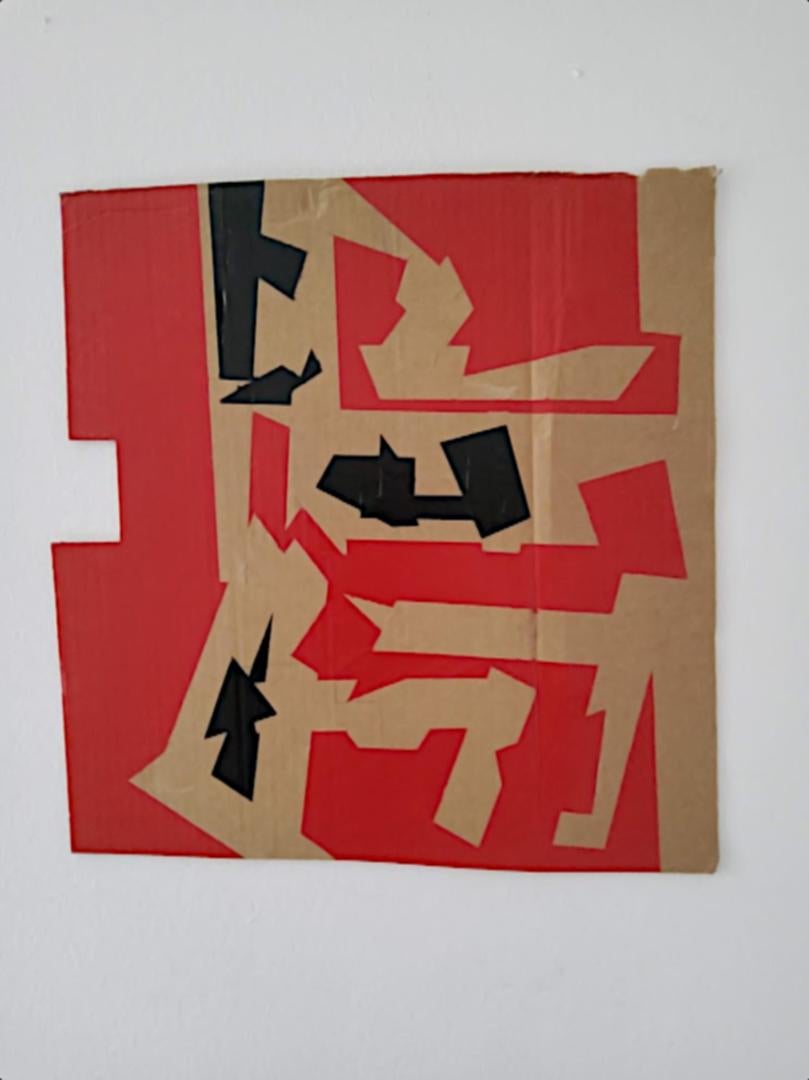 Marcus Centmayer – „40/38“ – abstraktes Acrylgemälde