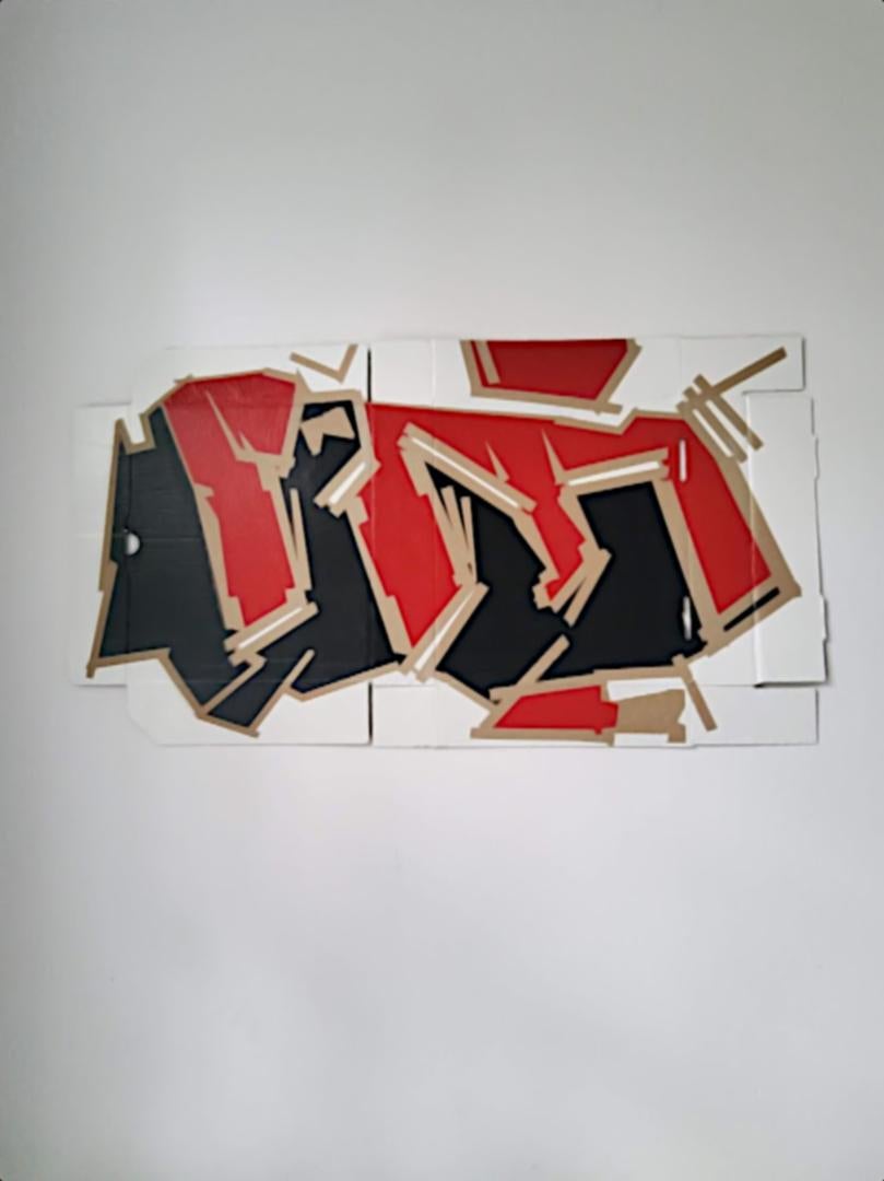 Marcus Centmayer - « Out of the Box » - peinture acrylique abstraite