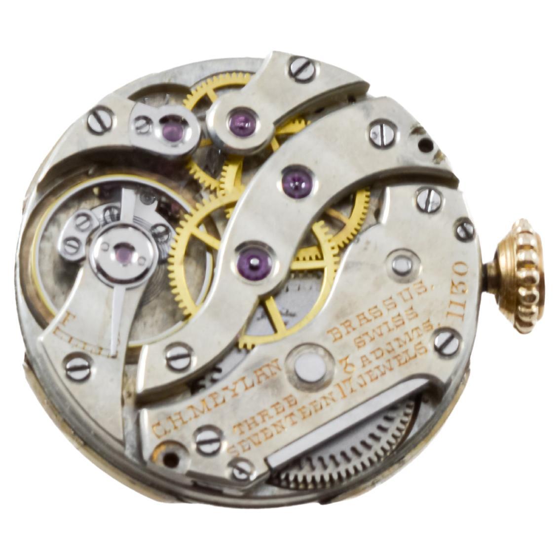 Marcus & Co. 18Kt Gold CUSTOM MADE Reitsportthema  Uhr ca. 1930er Jahre 11