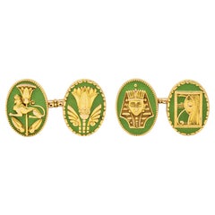 Egyptian Revival Cufflinks