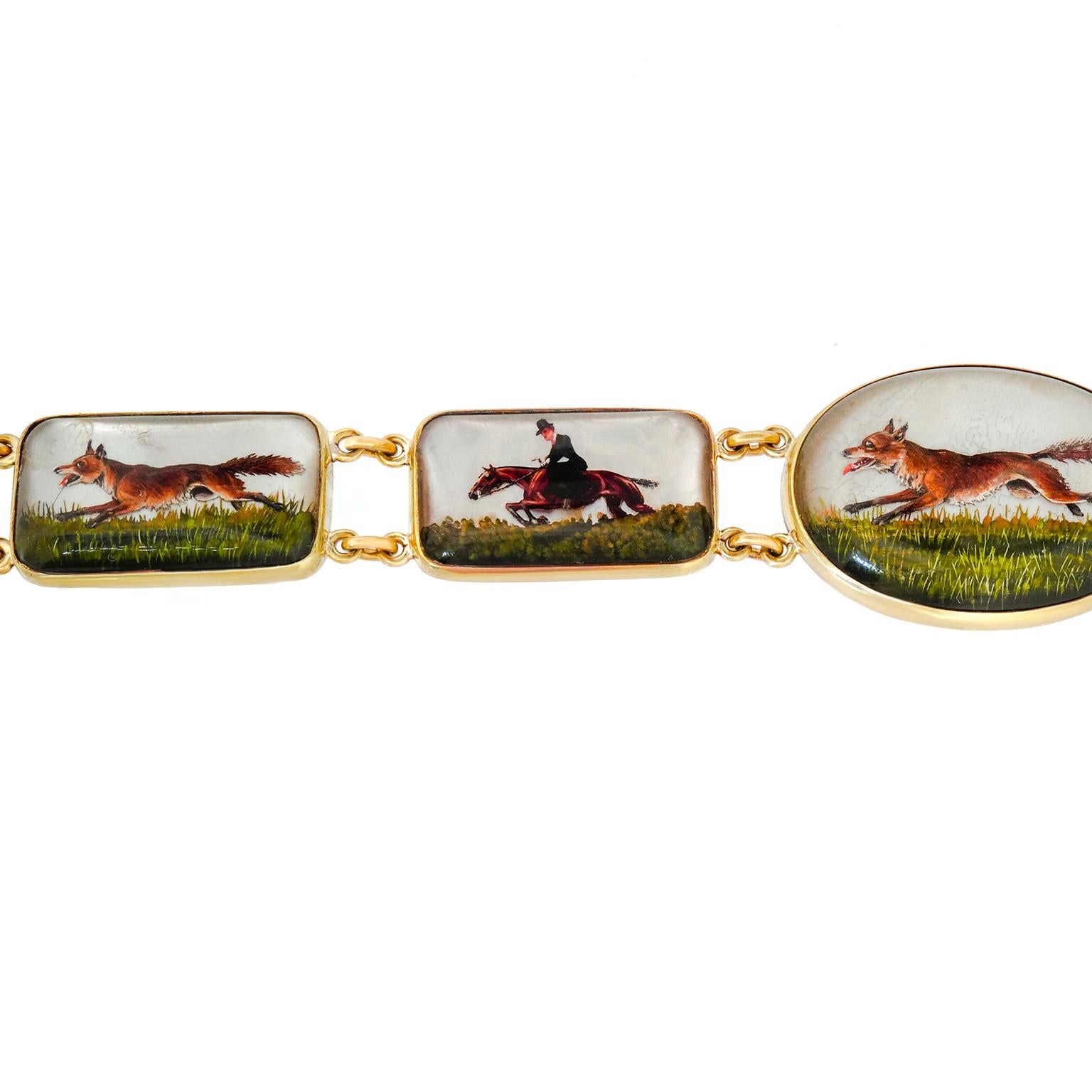 Marcus & Co. Equestrian Essex Crystal Bracelet For Sale 4