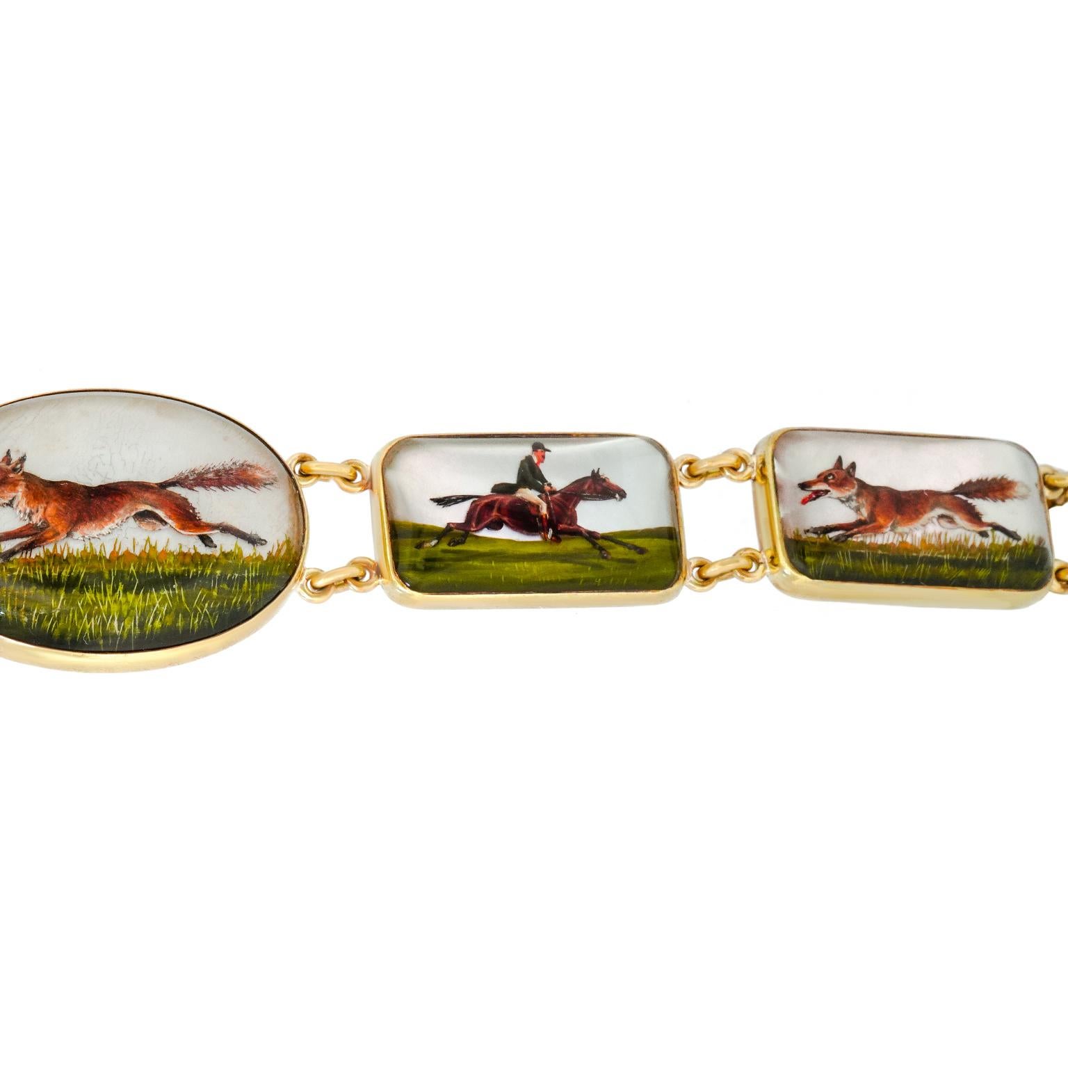 Marcus & Co. Equestrian Essex Crystal Bracelet For Sale 5
