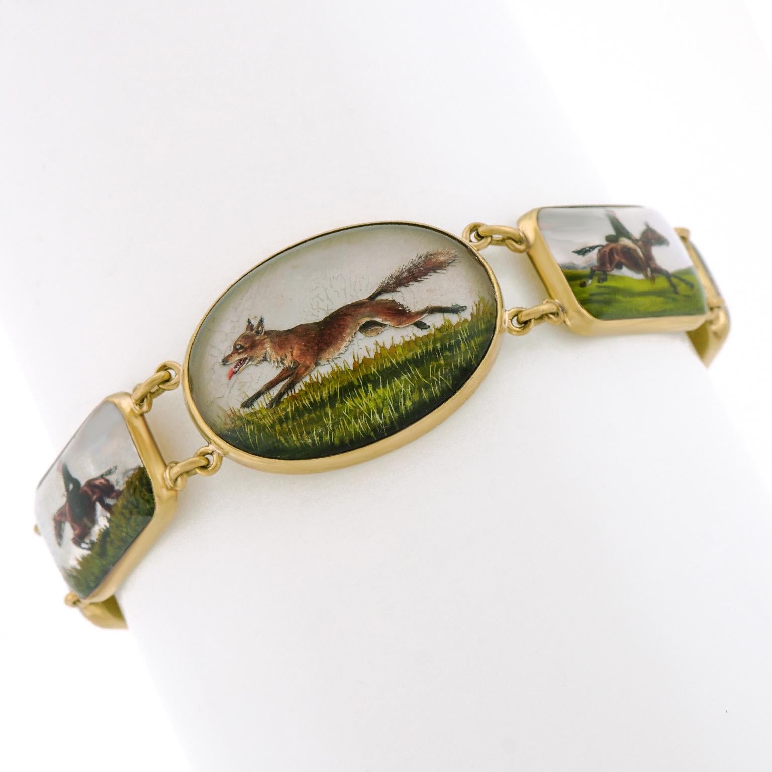 Marcus & Co. Equestrian Essex Crystal Bracelet For Sale 3