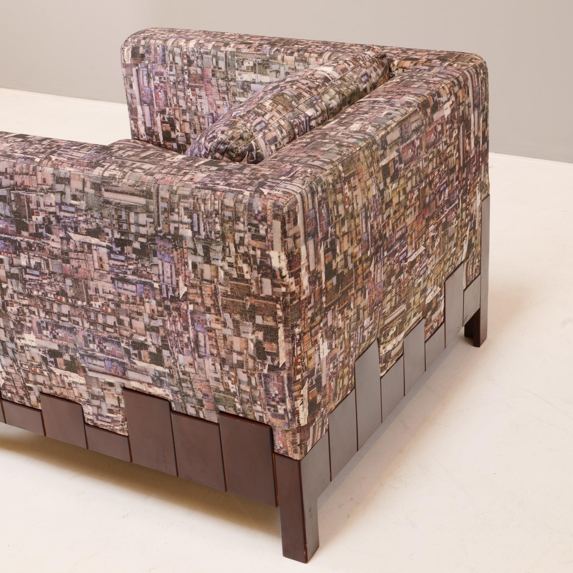 Modern Marcus Ferreira, armchair for Casa Brasileira de Estofados, 1980 For Sale