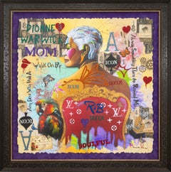 Marcus Glenn Always Something There to Remind Me Signed Dionne Warwick Framed