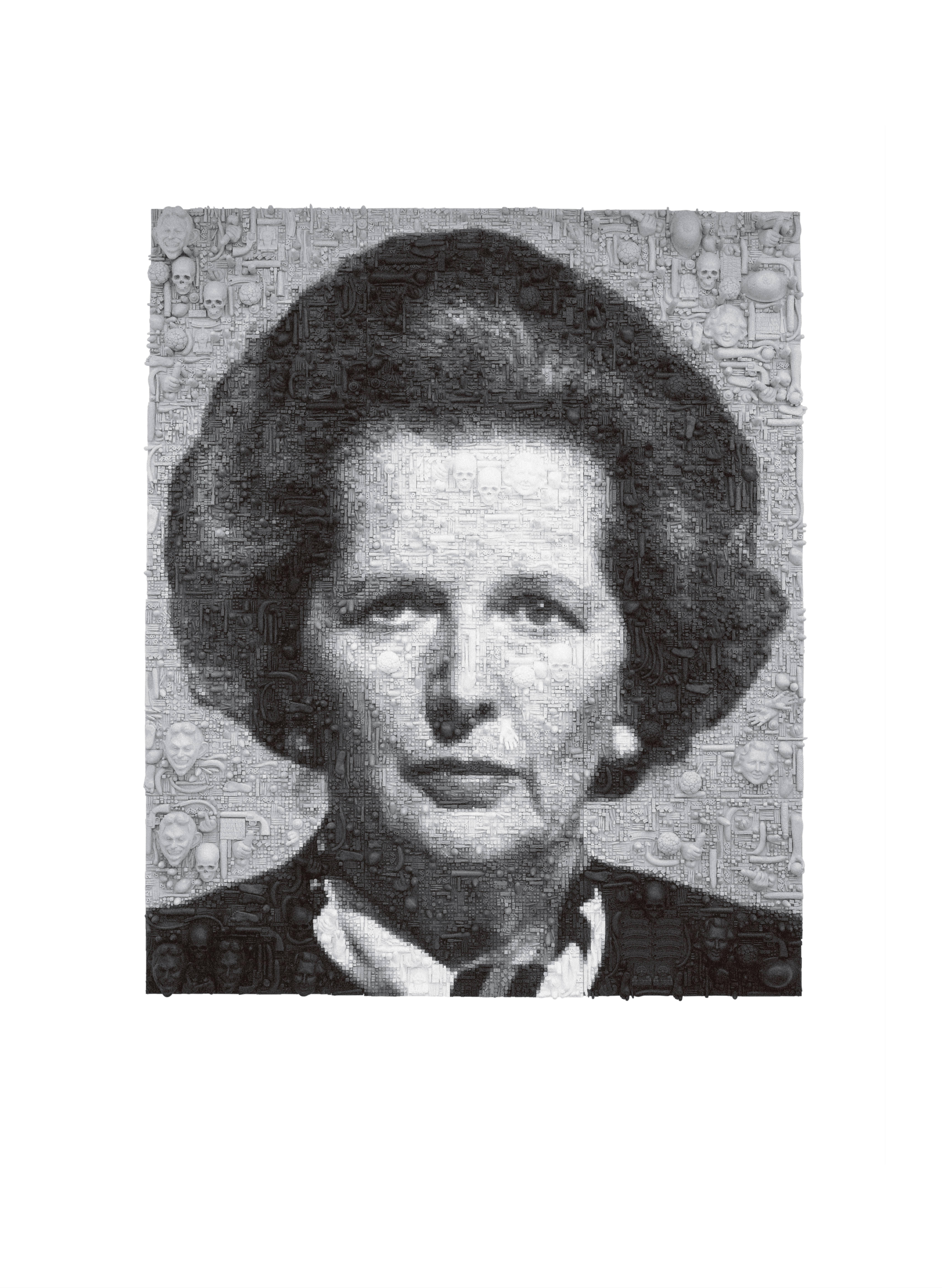 En 2009, l'artiste YBA Marcus Harvey a peint l'une des rares représentations contemporaines du Premier ministre Margaret Thatcher. Il a été réalisé dans un style similaire à celui de son œuvre la plus connue  "Myra" (1995) : un portrait en noir et