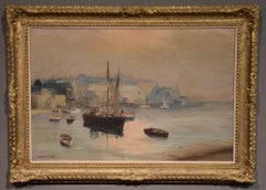 Oil Painting by Marcus Holley Ford "Shoreham Old Harbour"