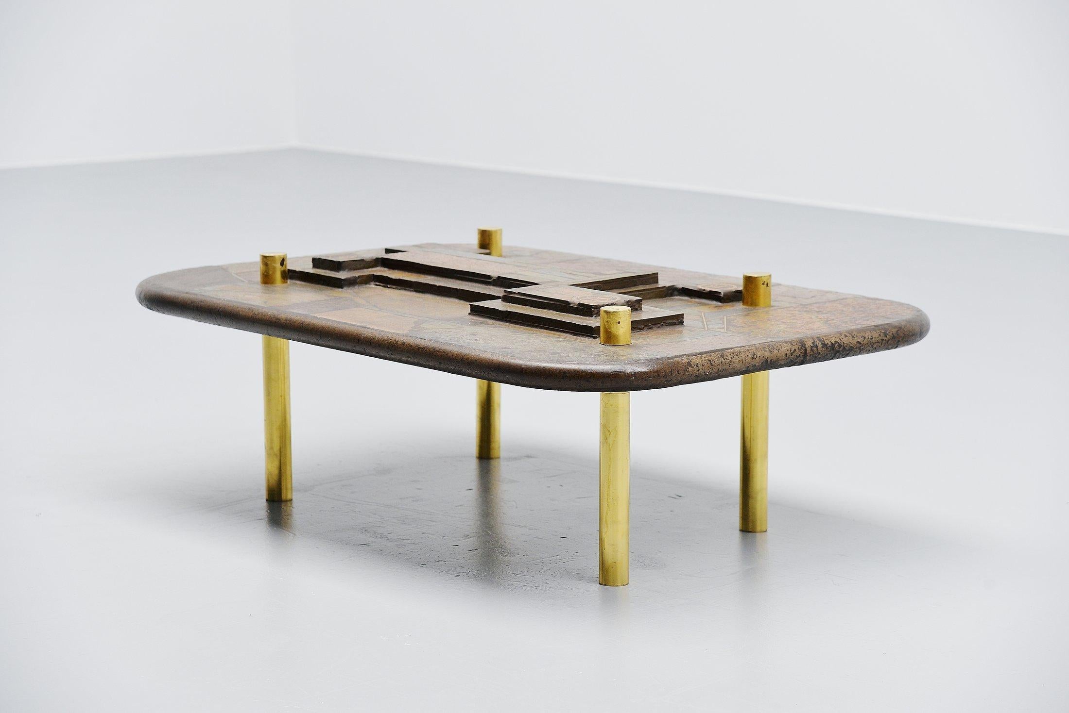 Post-Modern Marcus Kingma Artwork Coffee Table Holland, 1993