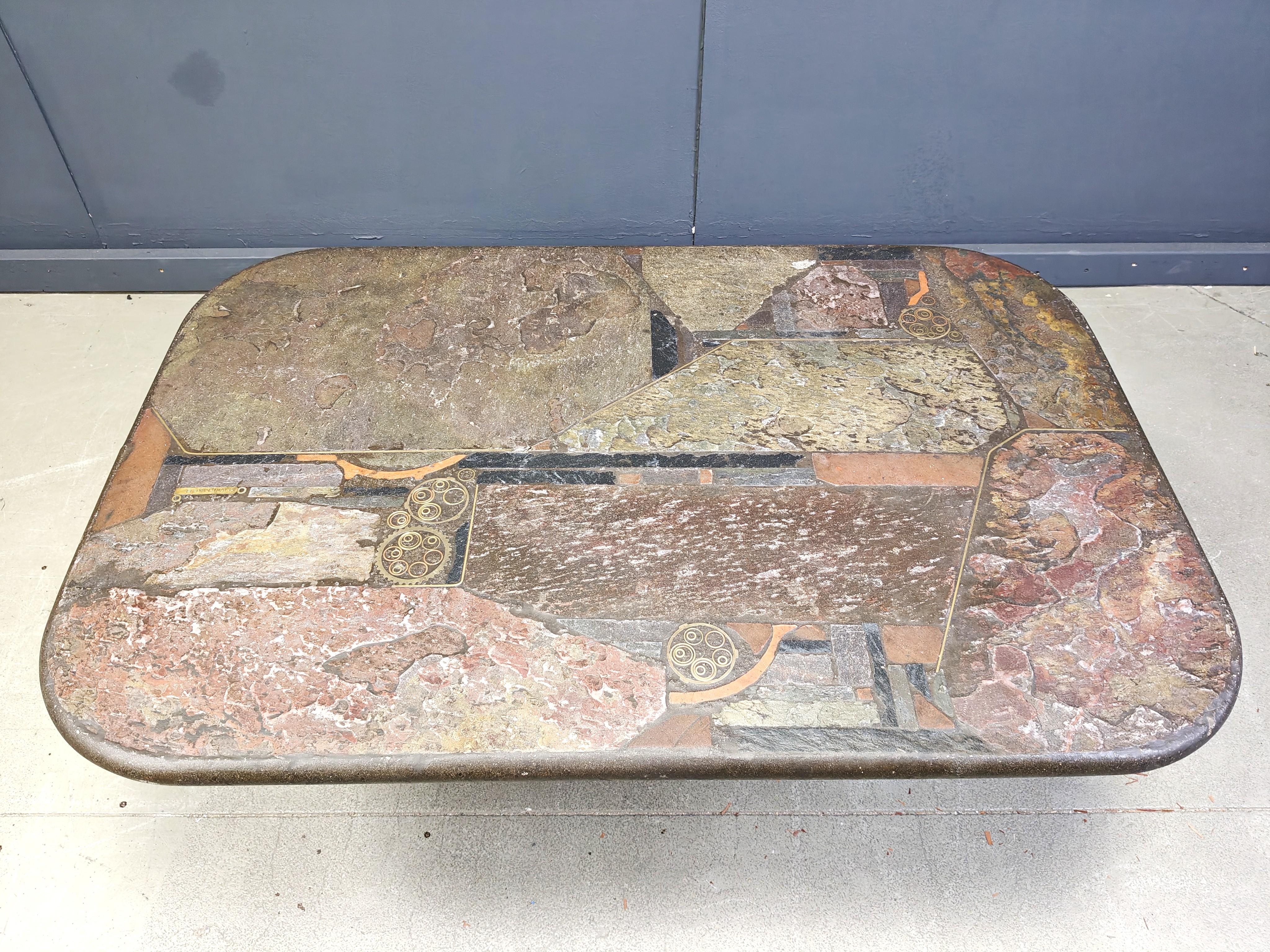 Table basse Marcus Kingma, 1980 6