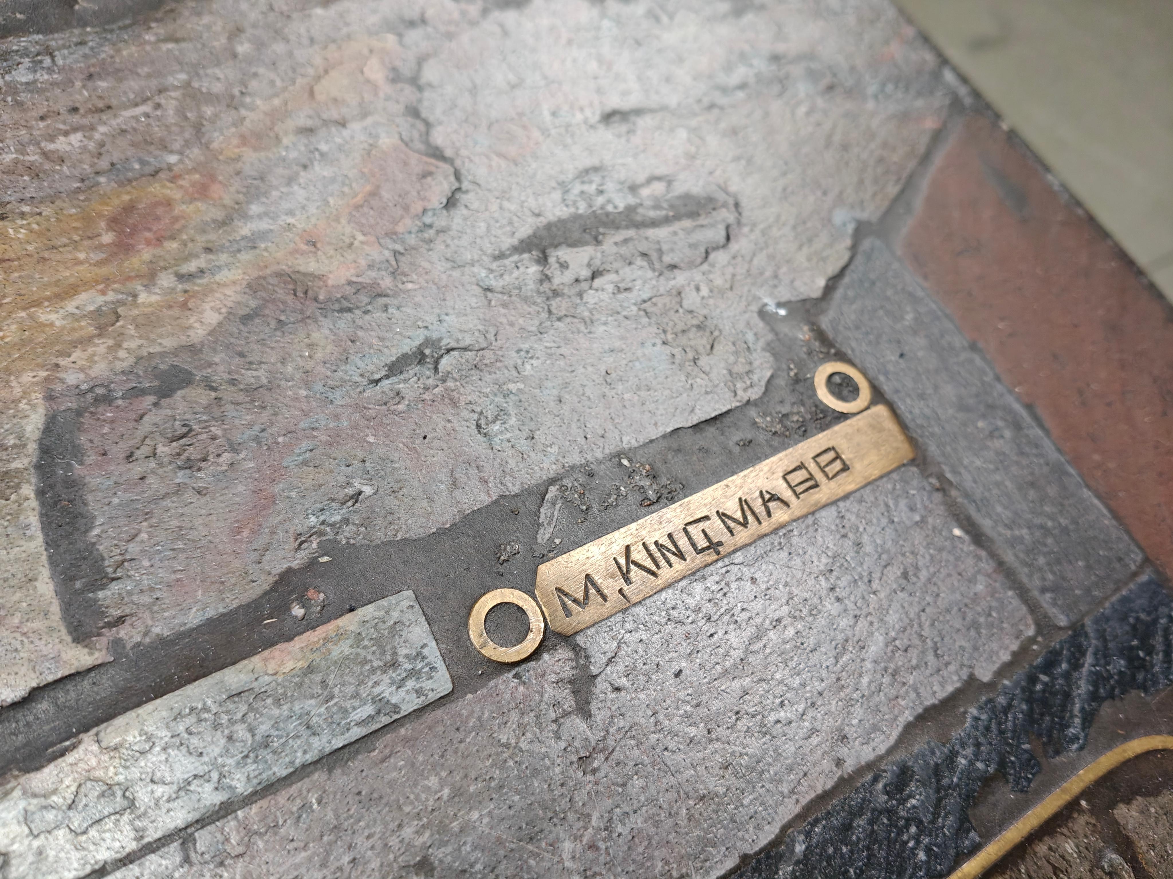 Brutalisme Table basse Marcus Kingma, 1980