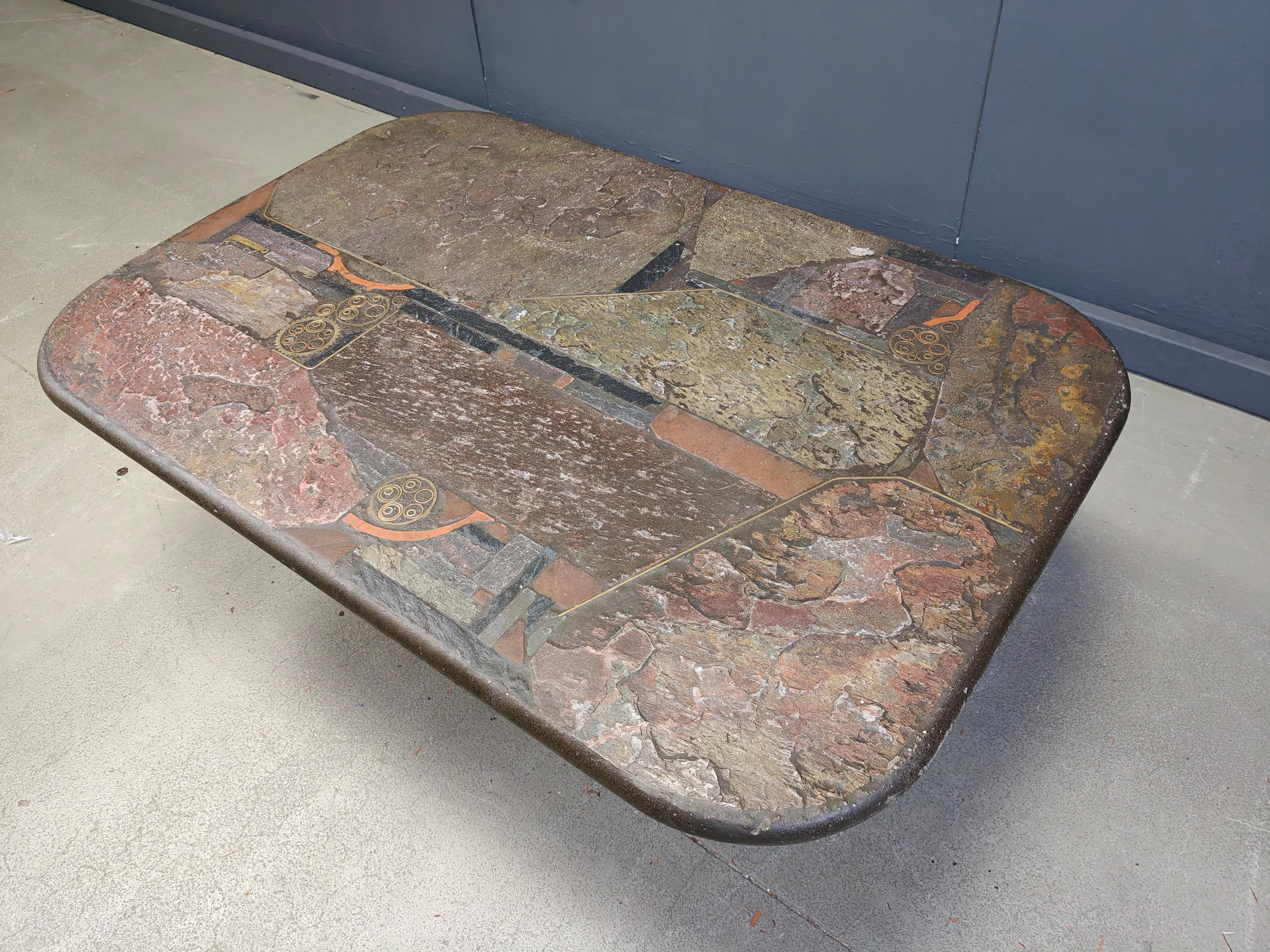 Table basse Marcus Kingma, 1980 Bon état à Leuven, Vlaams Gewest