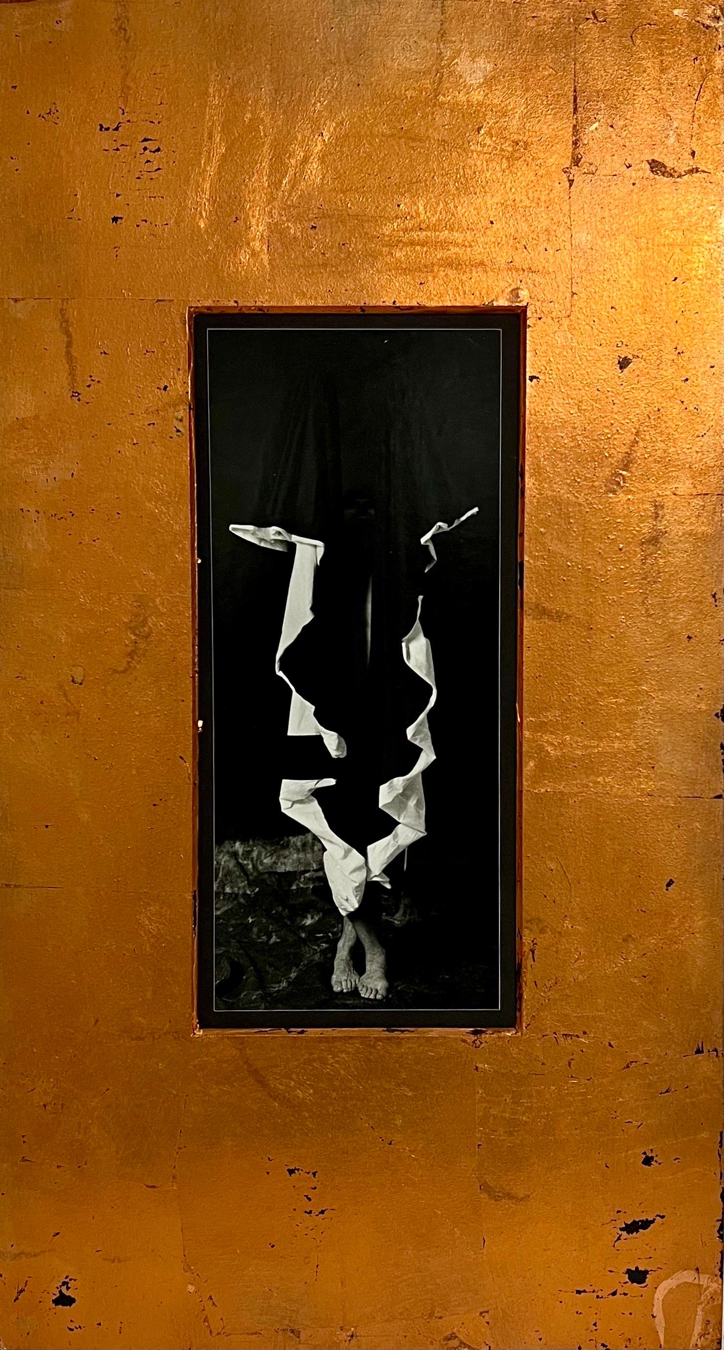 Vintage-Fotografie mit Silber-Gelatine-Druck Marcus Lederdale, geschwungene Figur (85 New Wave), Photograph, von Marcus Leatherdale