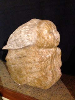 Running Woman; Marcus Lyons (American 1949); alabaster