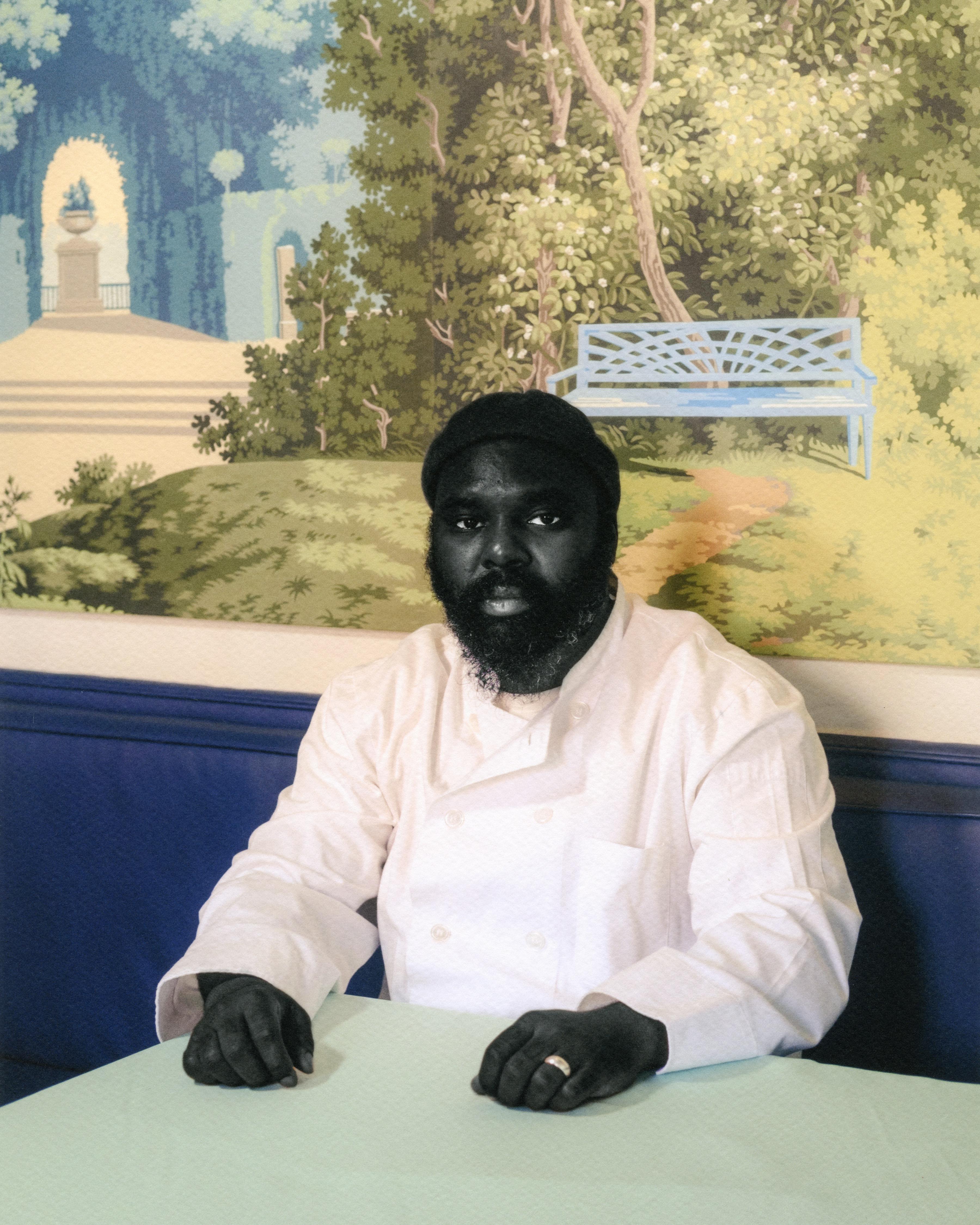 Marcus Maddox Figurative Photograph - Portrait of a Chef, (Omar Tate) (Edition 1/3)
