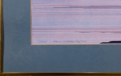 Marcus Uzilevsky Joshua 1981 Signed Contemporary Mixed Media on Paper Framed