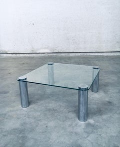 MARCUSO model Modernist Design Coffee Table, Italy 1970's