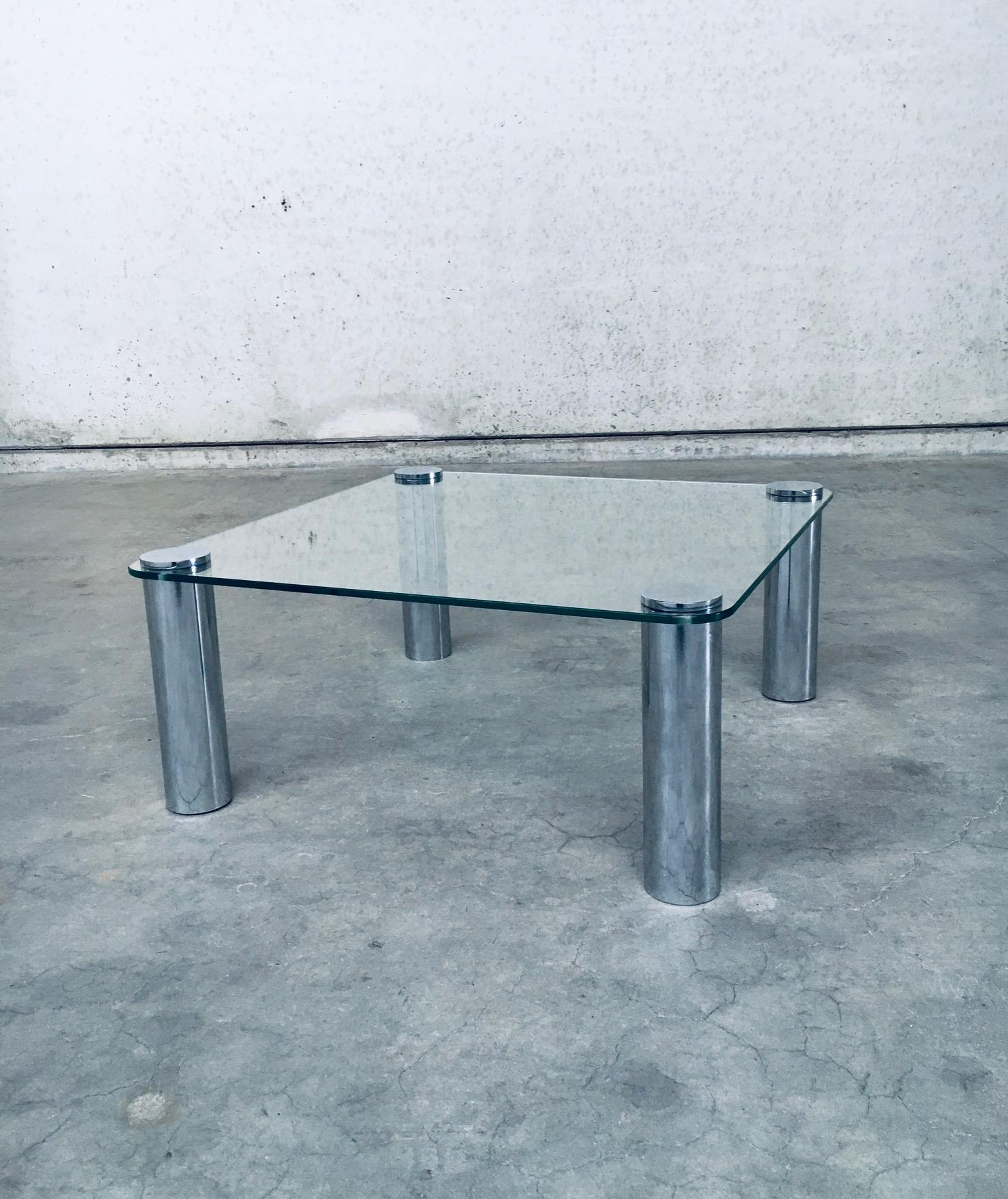 Post-Modern MARCUSO model Modernist Design Coffee Table, Italy 1970's For Sale