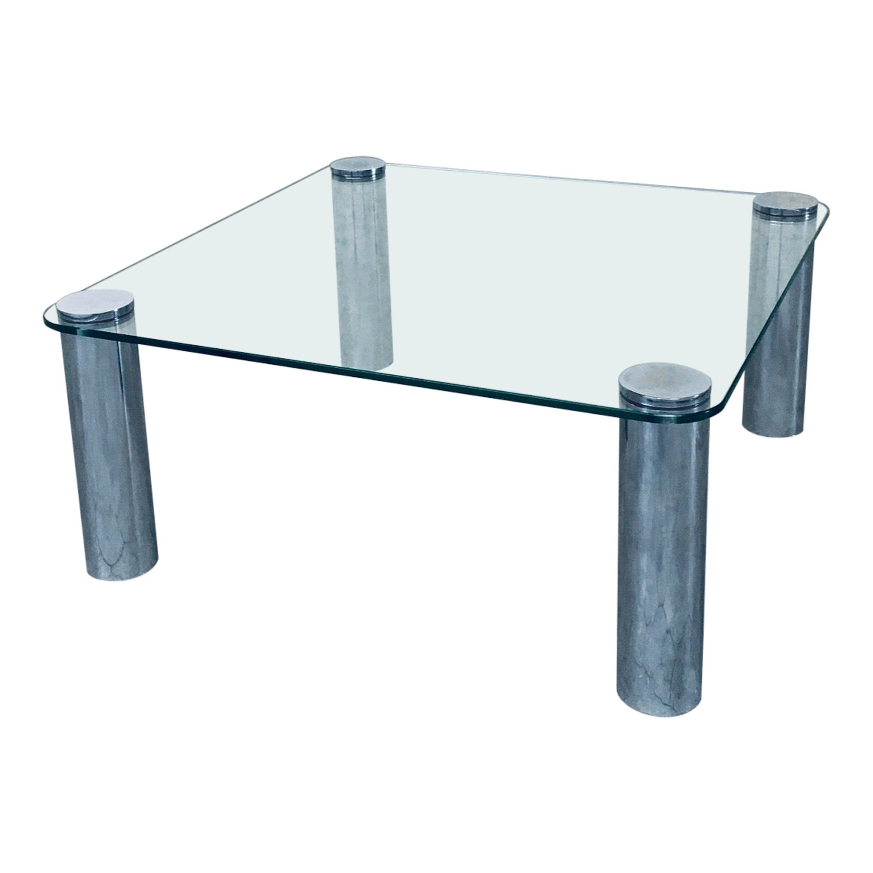 MARCUSO model Modernist Design Coffee Table, Italy 1970's