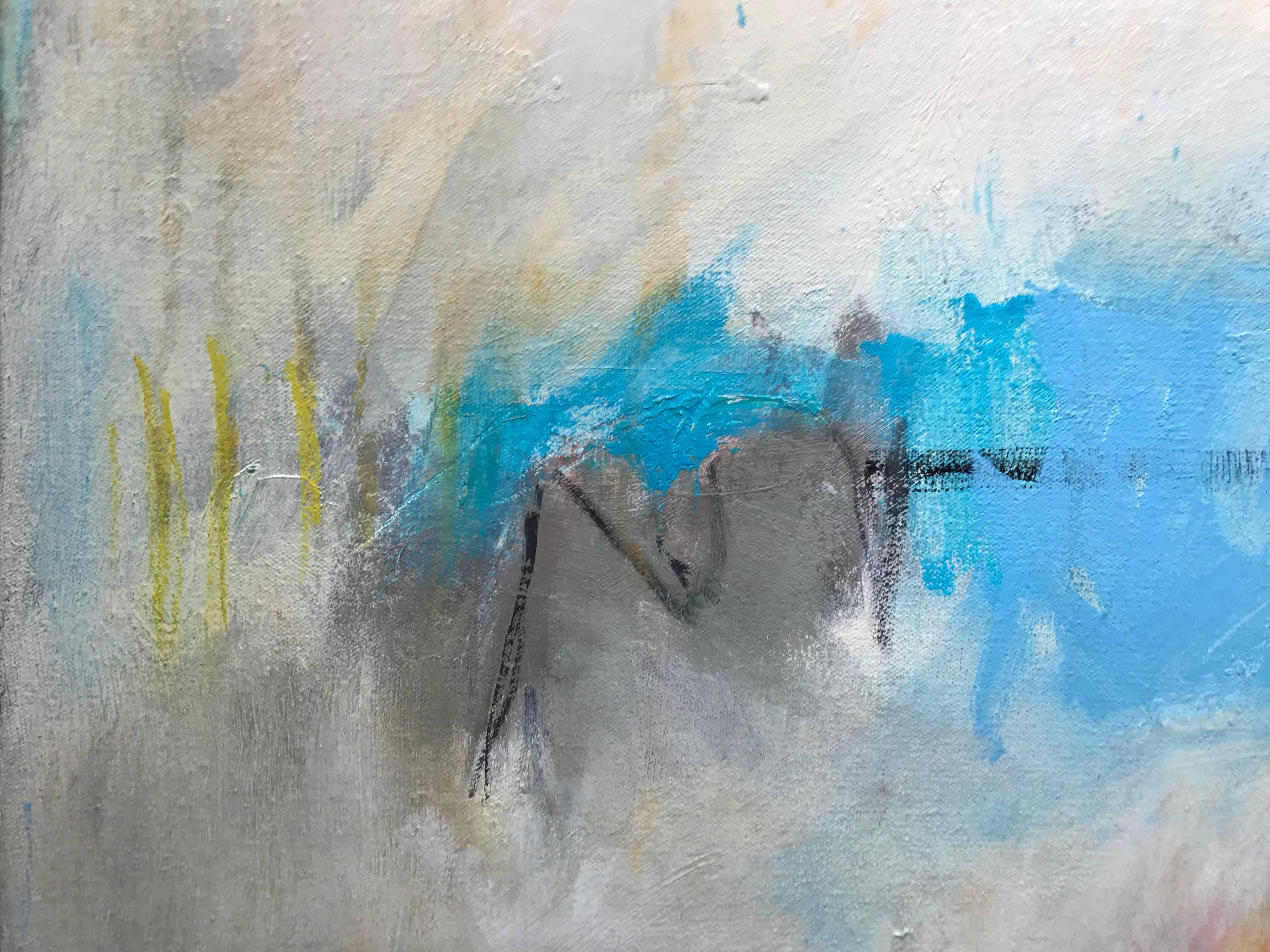 My Hope, Large Vertical Framed Abstract Painting 2