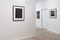 Firestorm/Time for Change di Marcy Palmer, 2020, foglia d'oro 24k su Vellum