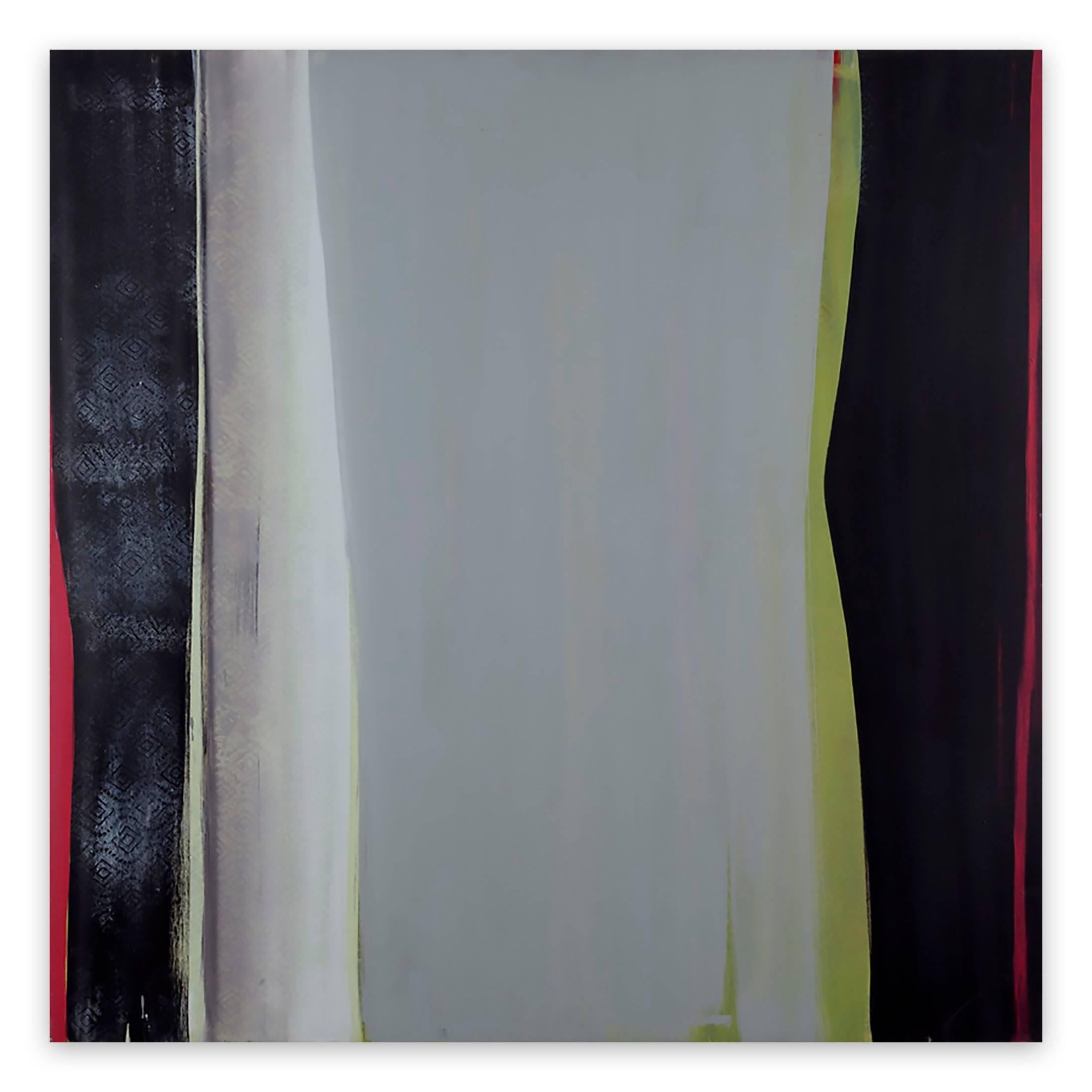 Abstract Painting di Marcy Rosenblat - Centro grigio