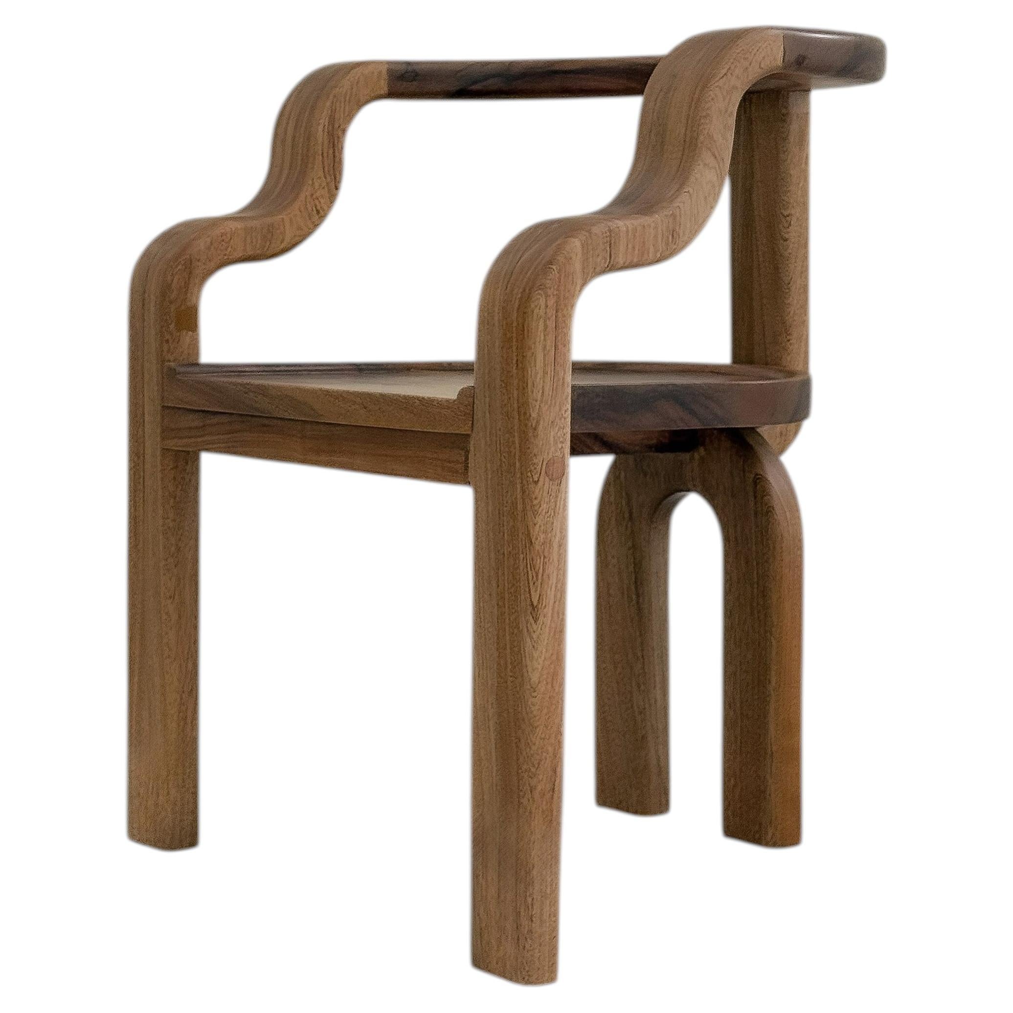 Marea Chair, Architectural Designer Armchair, Made in Mexico