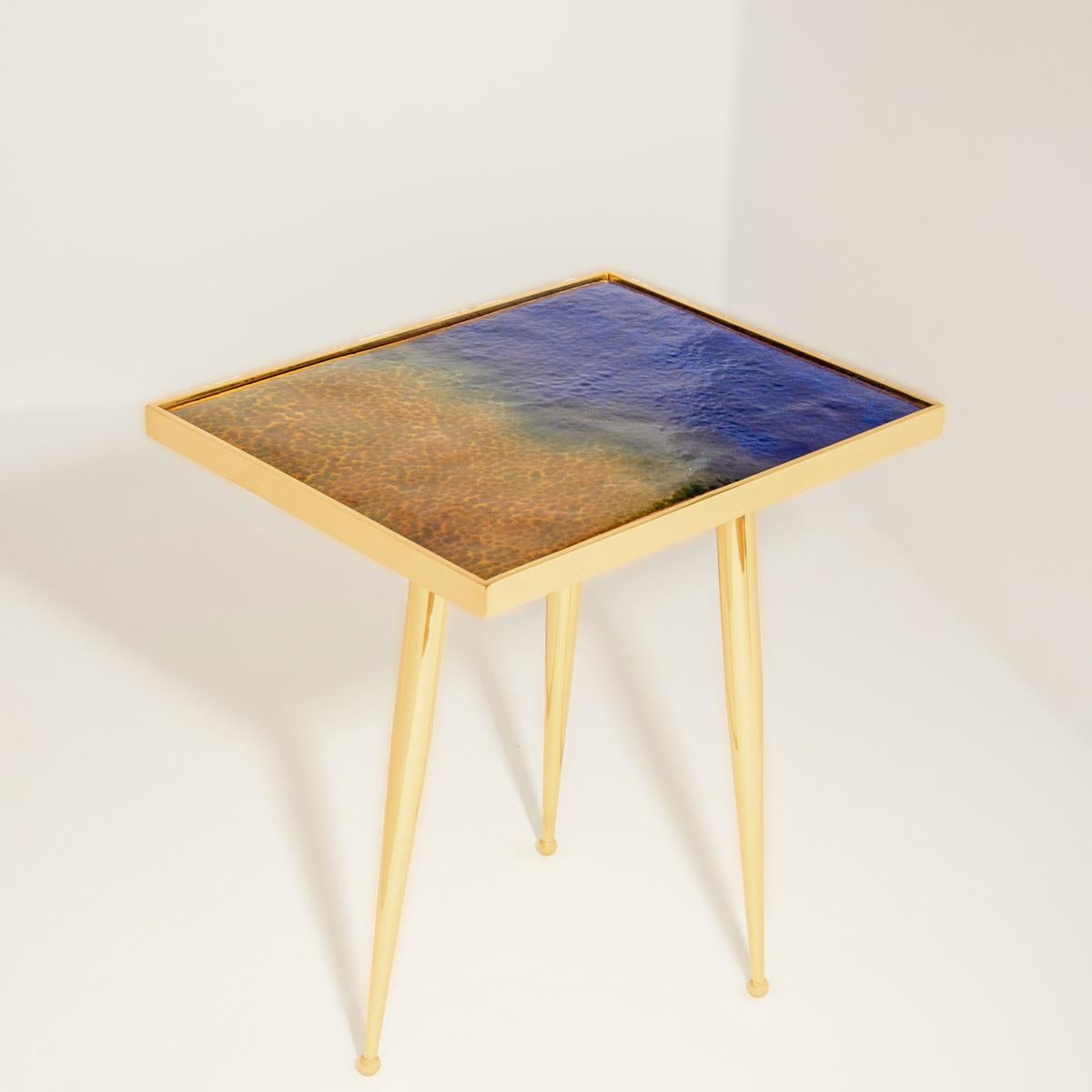Italian Marea Estate Side Table by form A