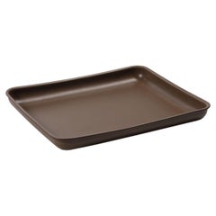 Marea Large Rectangular Brown Saddle Leather Tray
