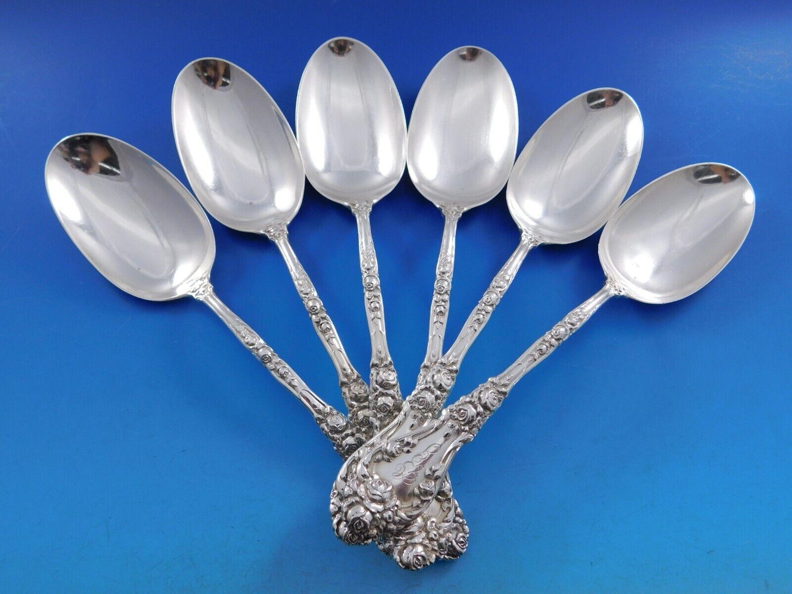Marechal Niel by Durgin Juego de Cubiertos de Plata de Ley Servicio de Cena 125 piezas en venta 2