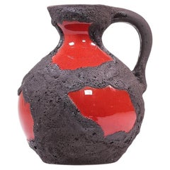 Vintage Marei Keramik Fat Lava vase, 1970s