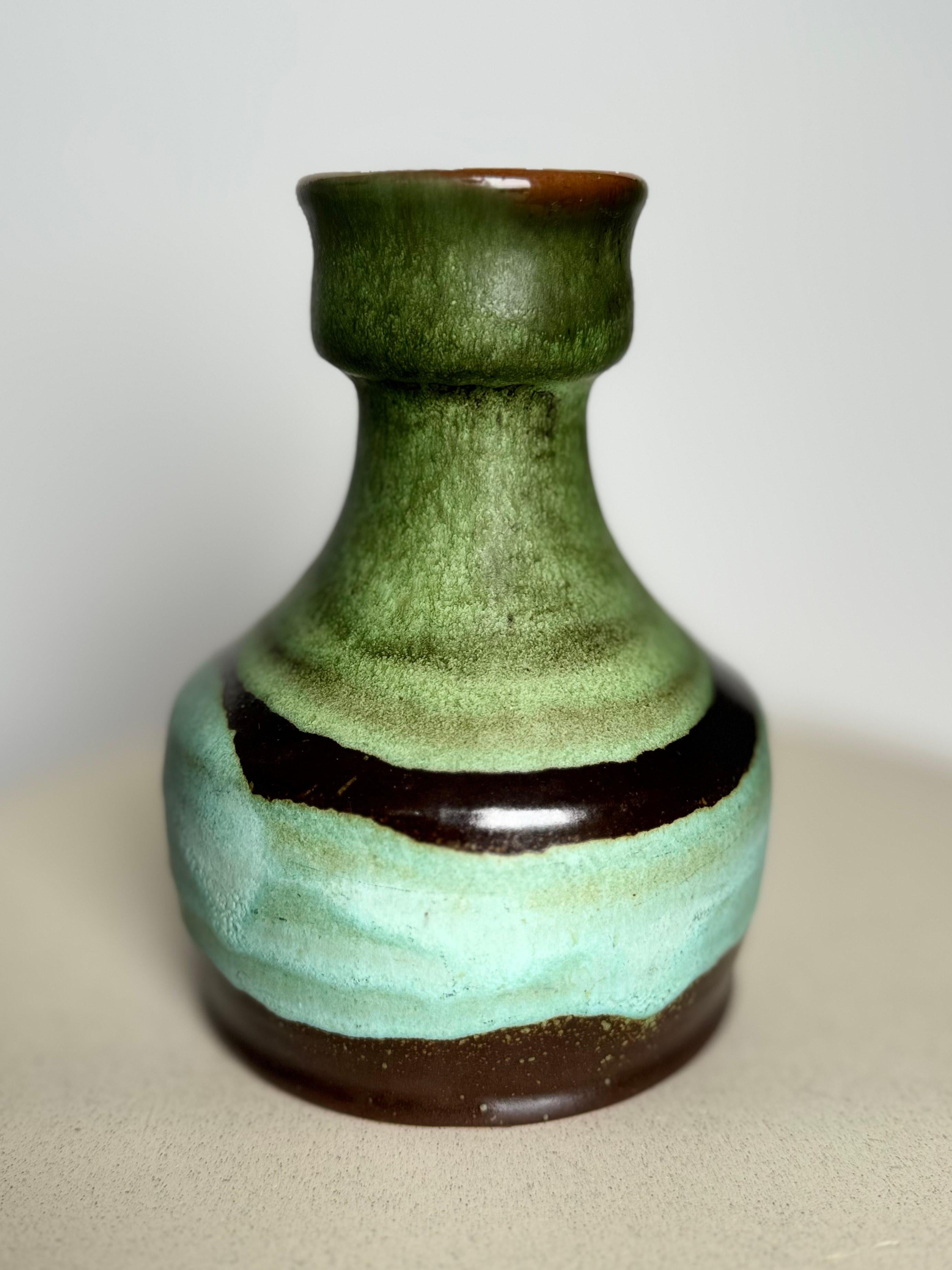 Marei Keramikvase, 1970er-Jahre, Westdeutschland (Handgefertigt) im Angebot