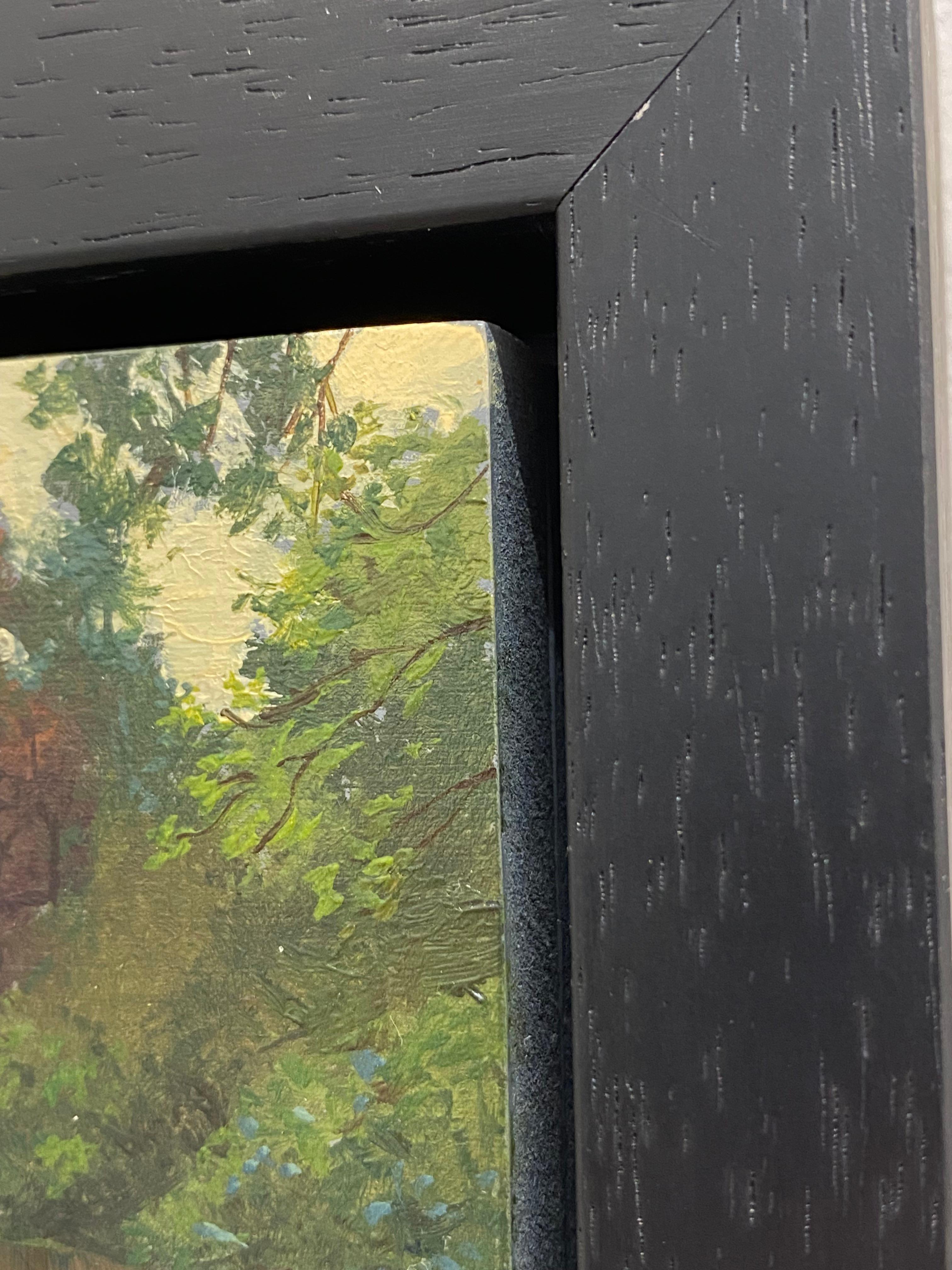 Caminata II - Paisaje contemporáneo del siglo XXI Pintura de un paisaje en venta 6