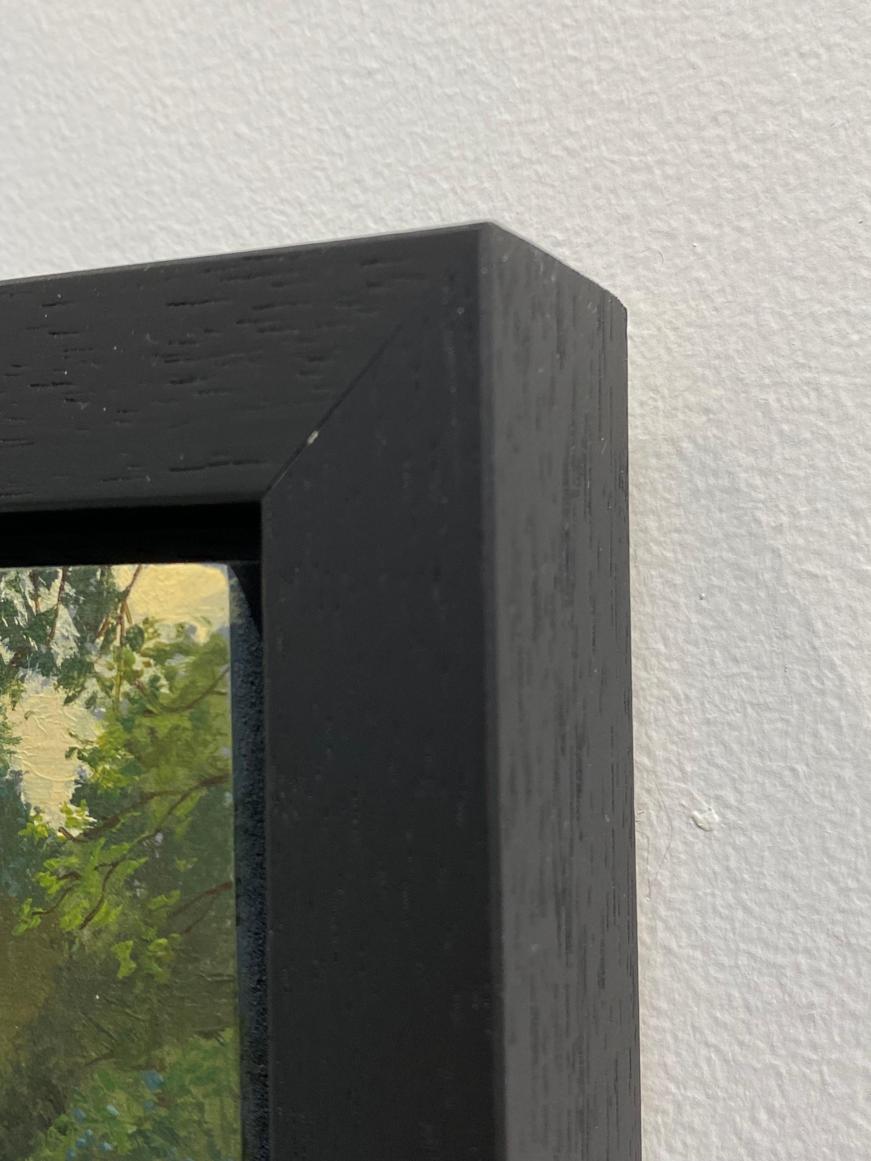 Caminata II - Paisaje contemporáneo del siglo XXI Pintura de un paisaje en venta 7
