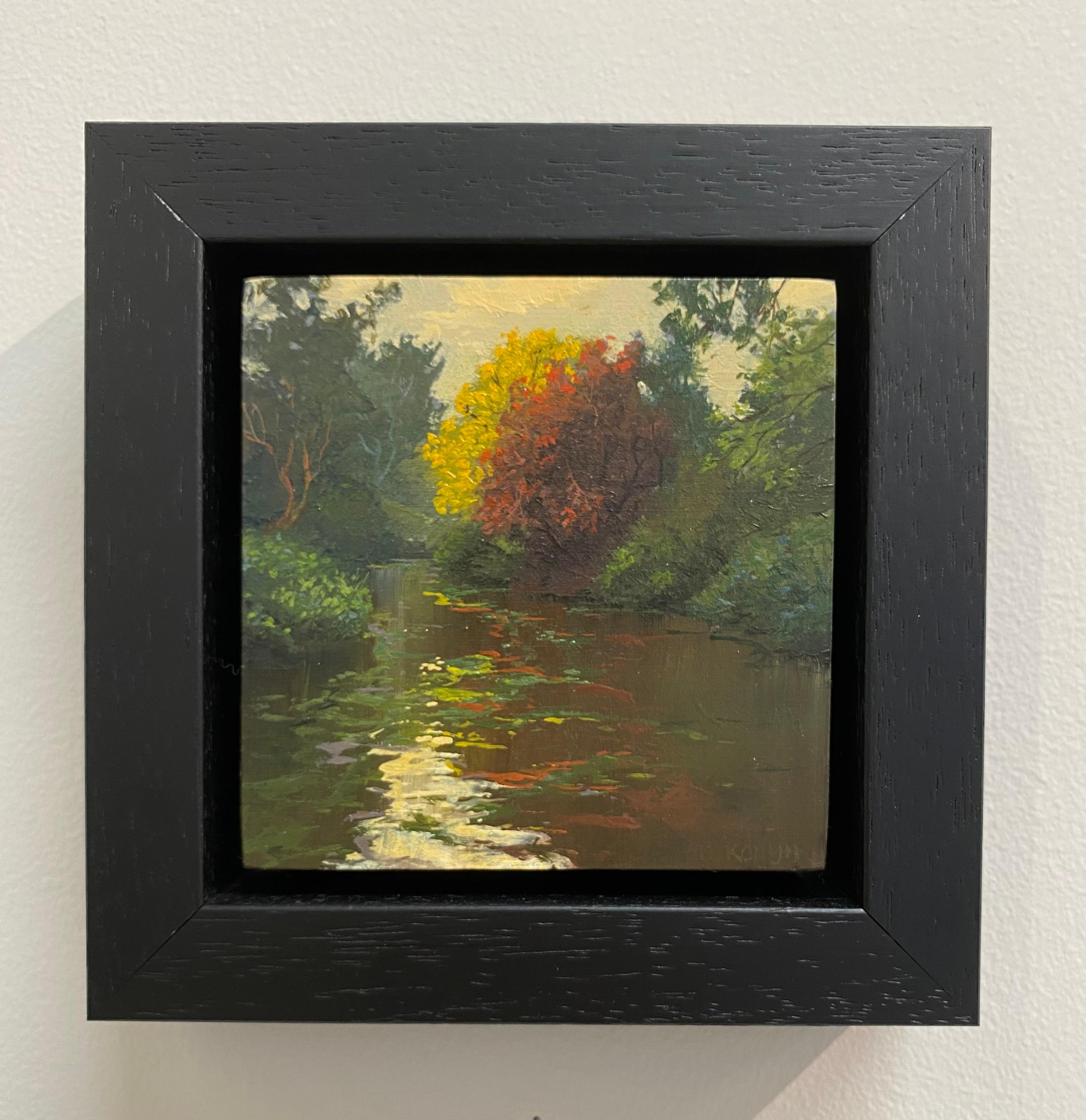 Caminata II - Paisaje contemporáneo del siglo XXI Pintura de un paisaje - Painting de Marein Konijn