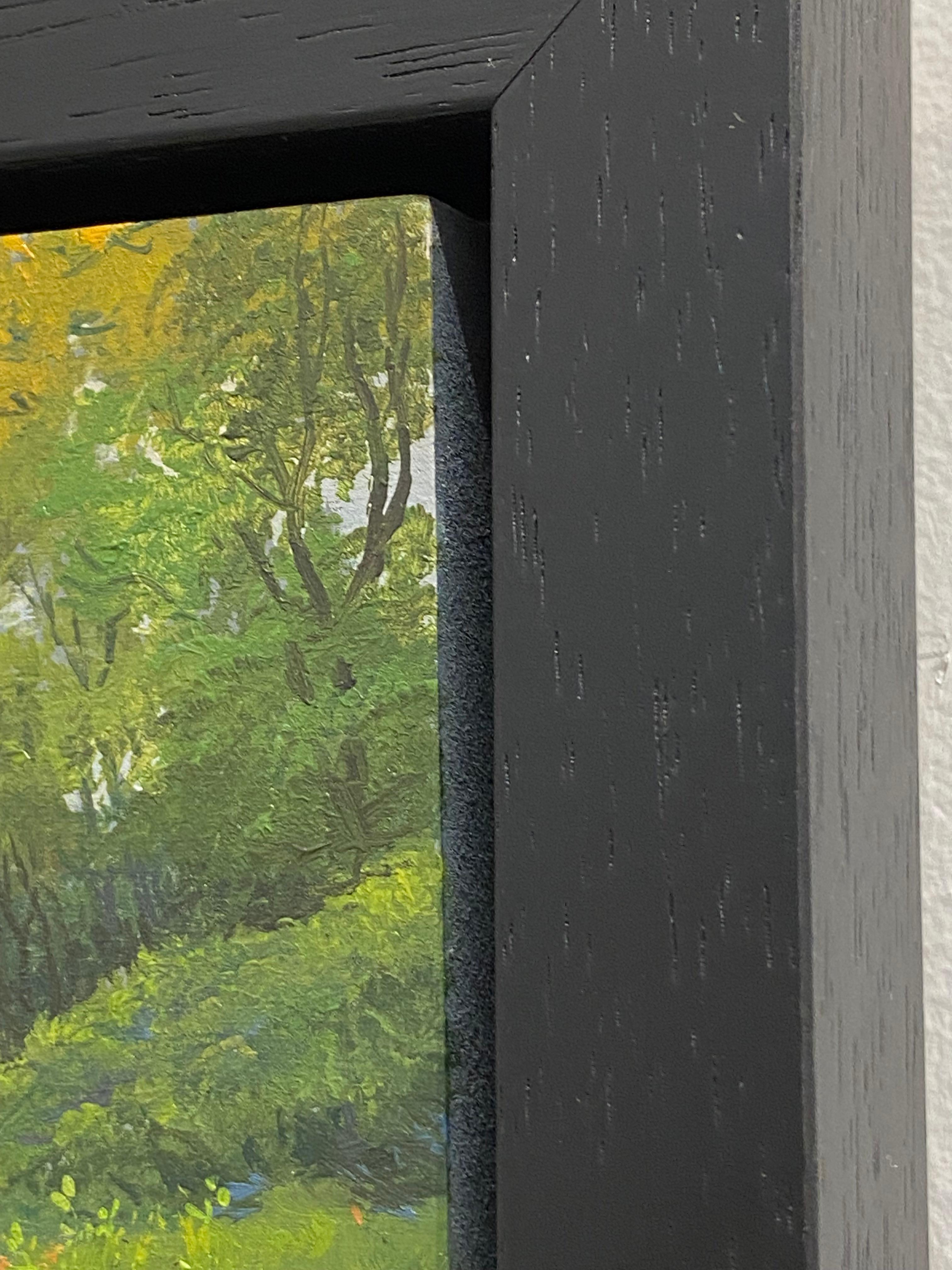 Caminata IV - Paisaje contemporáneo del siglo XXI Pintura de un paisaje en venta 5